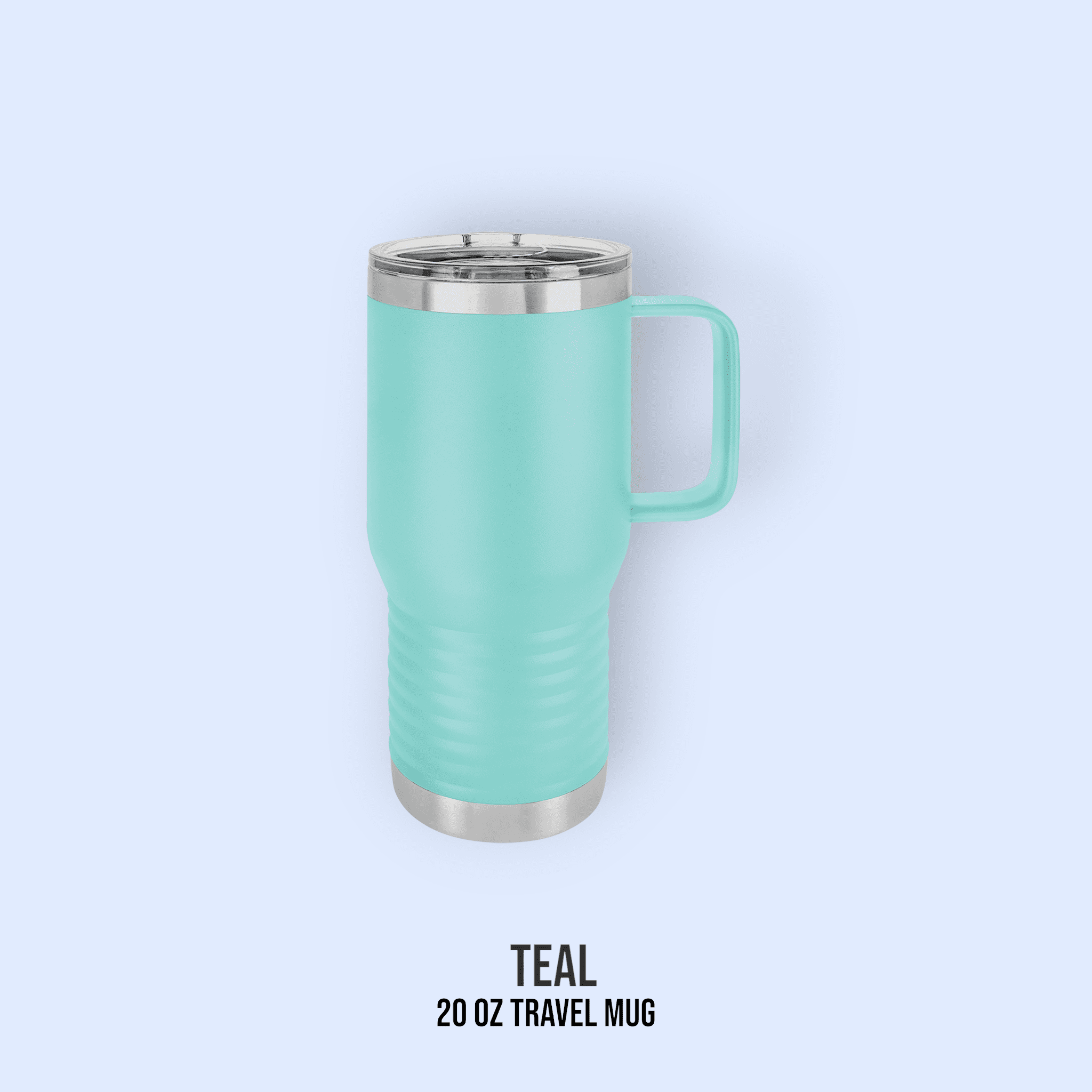 20 OZ POWDER COATED TRAVEL TUMBLERS