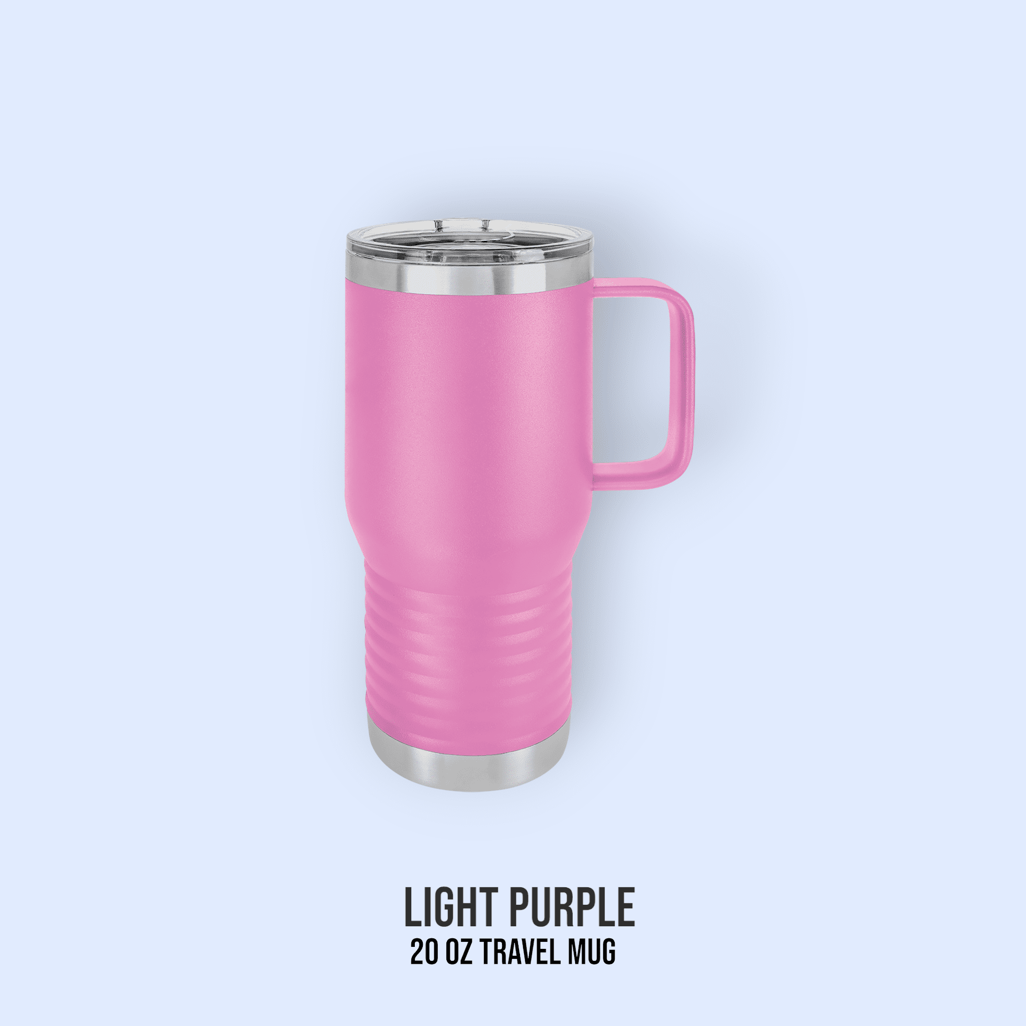 20 OZ POWDER COATED TRAVEL TUMBLERS