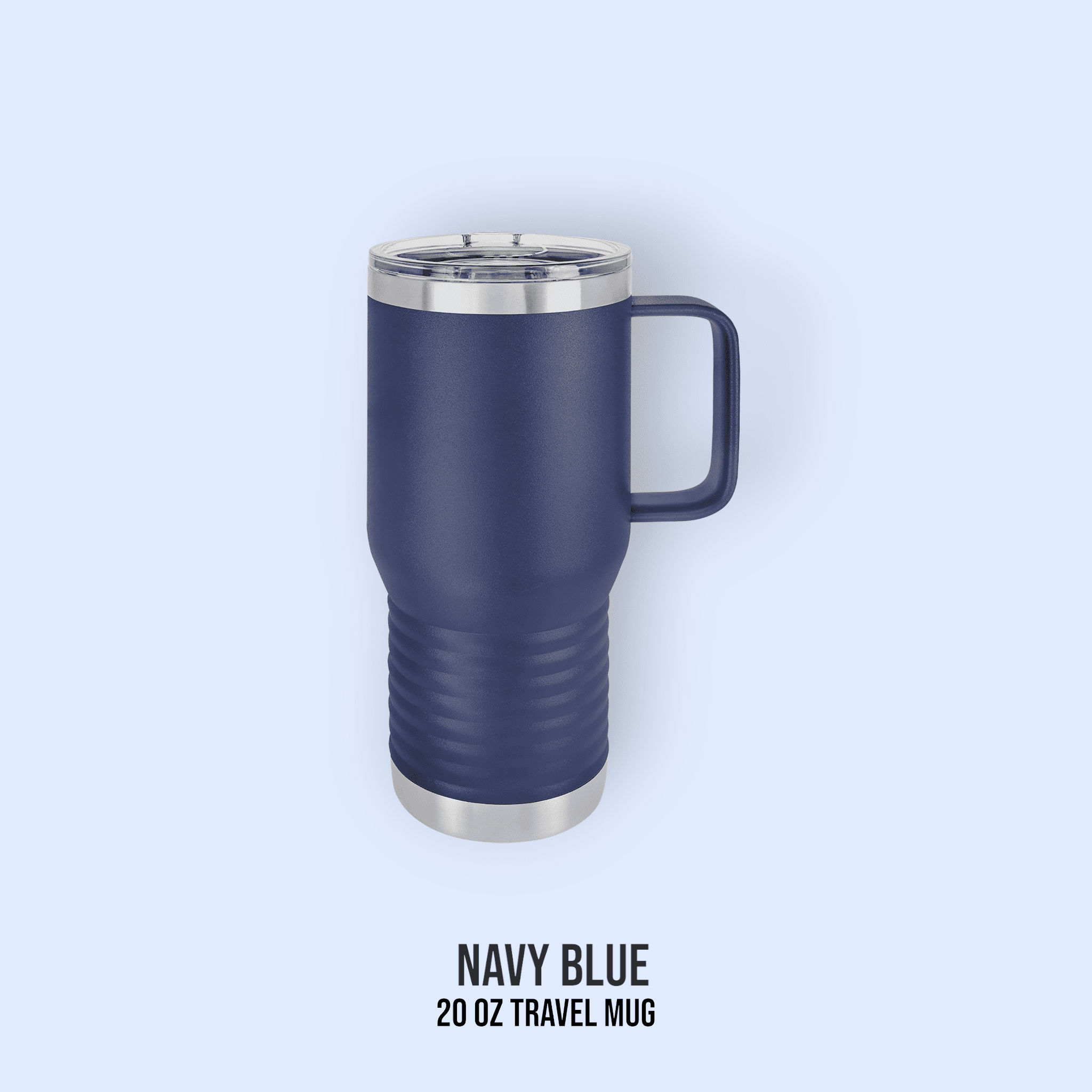 20 OZ POWDER COATED TRAVEL TUMBLERS