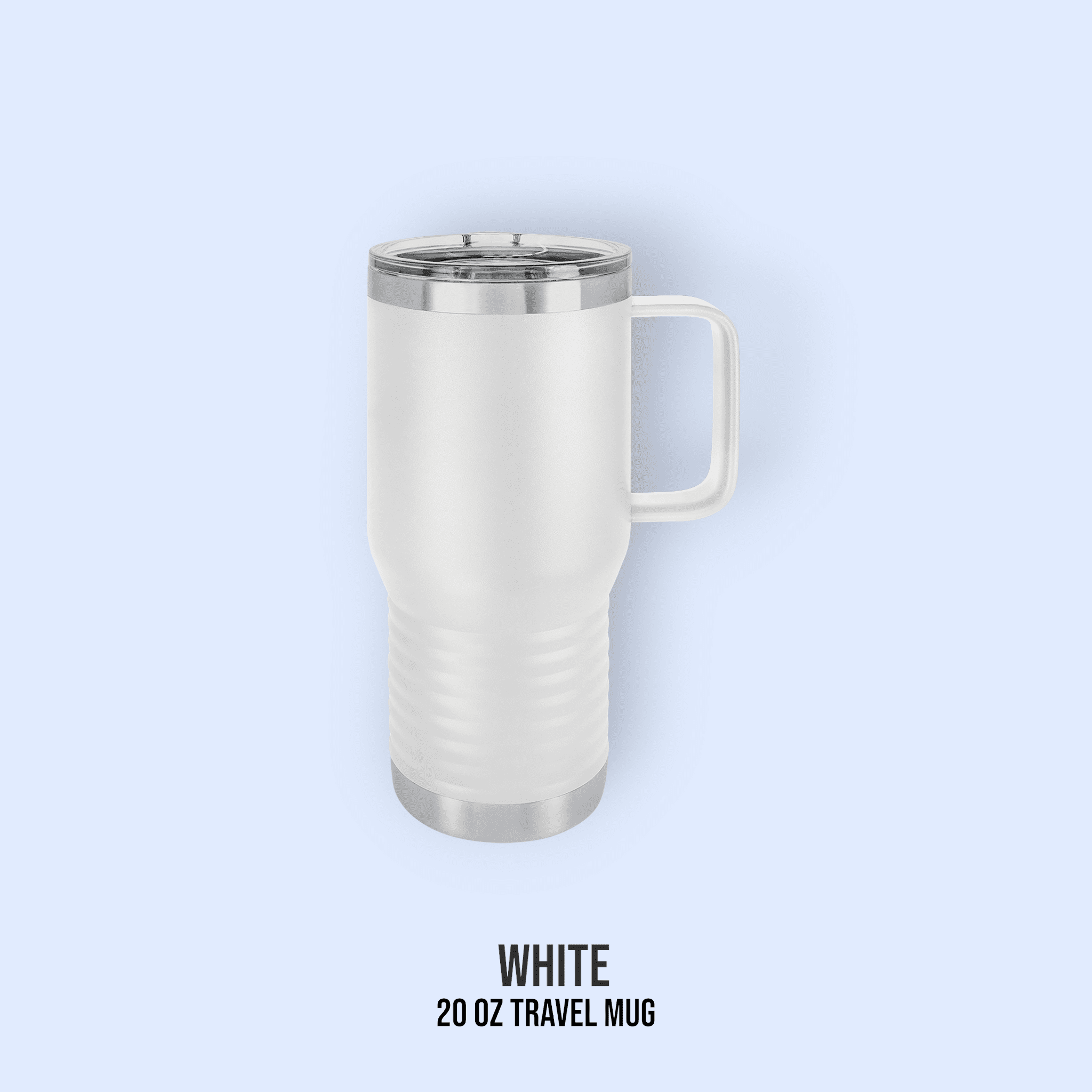 20 OZ POWDER COATED TRAVEL TUMBLERS