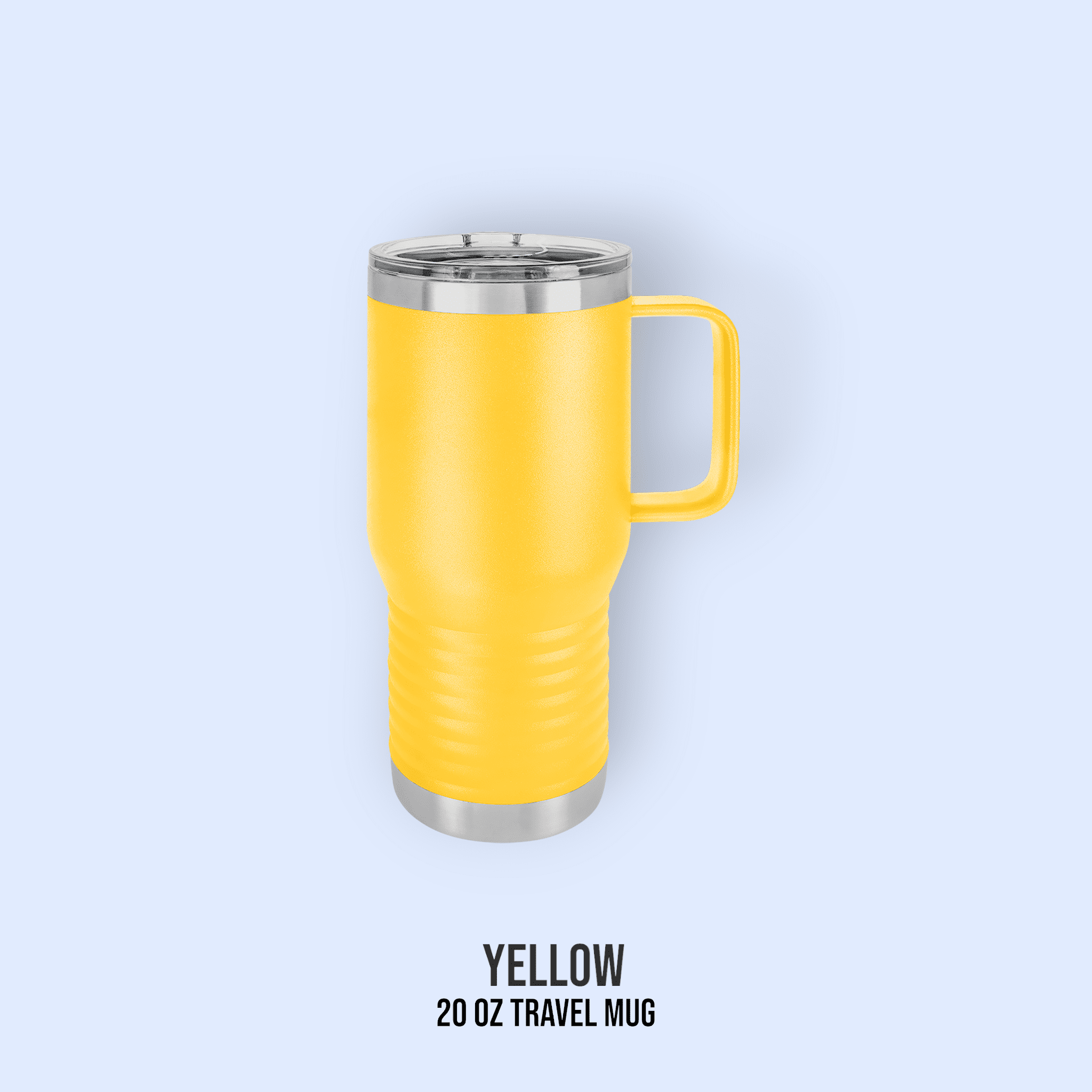 20 OZ POWDER COATED TRAVEL TUMBLERS