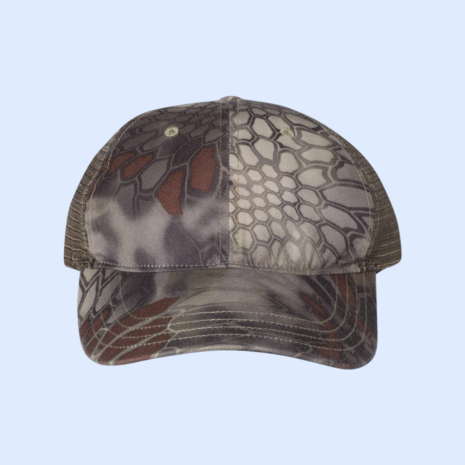 GARMENT WASHED PRINTED TRUCKER R111P