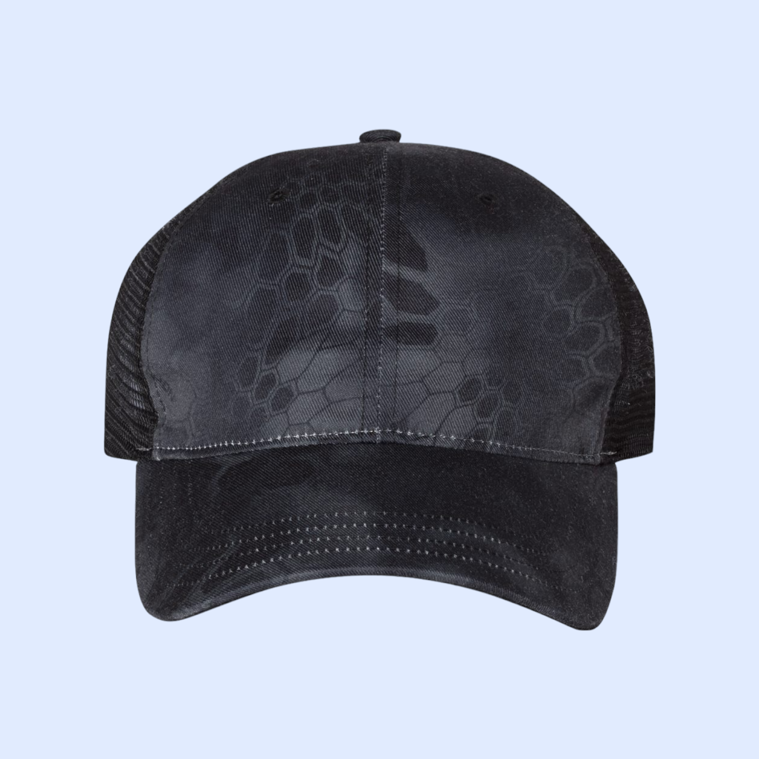 GARMENT WASHED PRINTED TRUCKER R111P