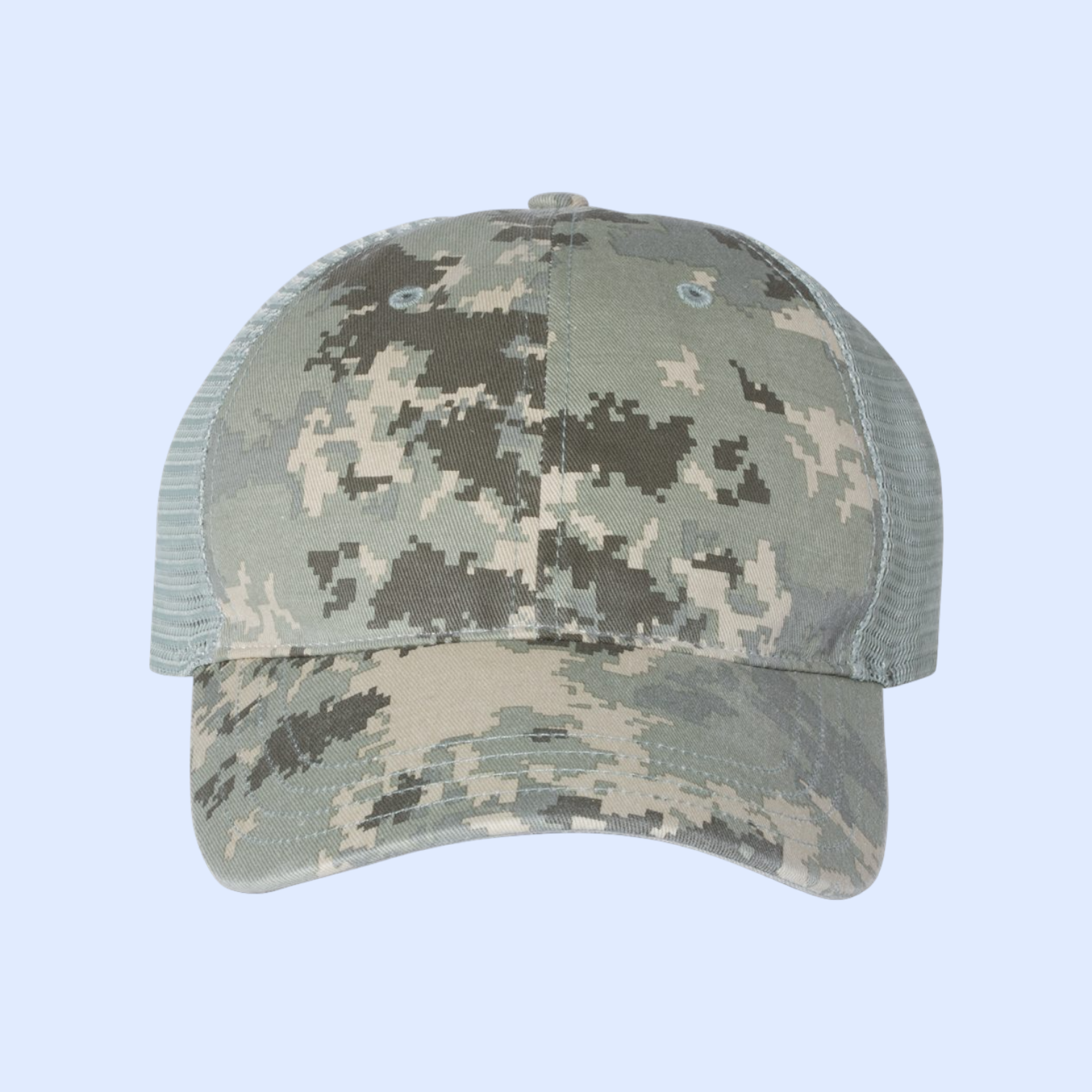 GARMENT WASHED PRINTED TRUCKER R111P