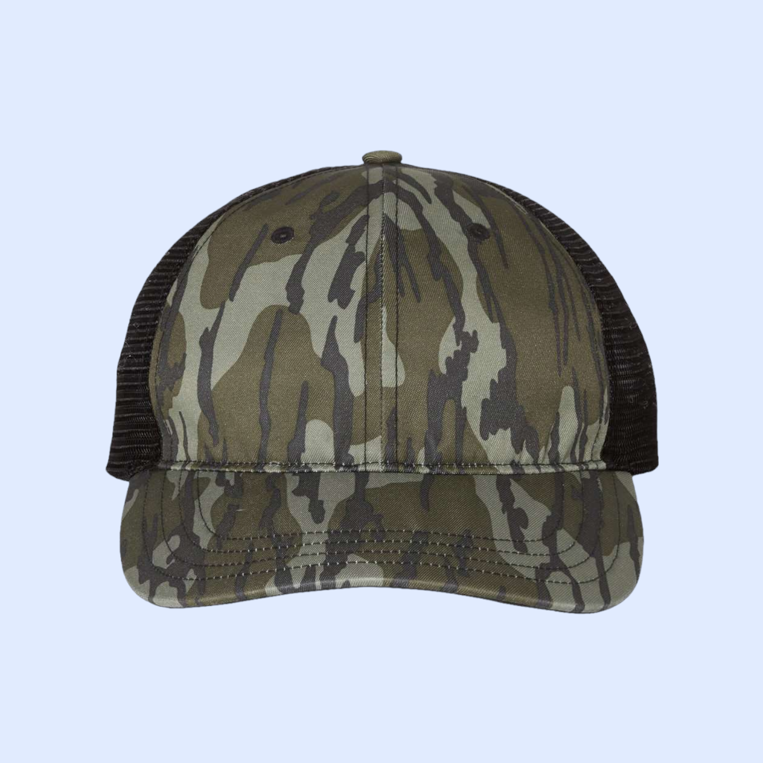 GARMENT WASHED PRINTED TRUCKER R111P
