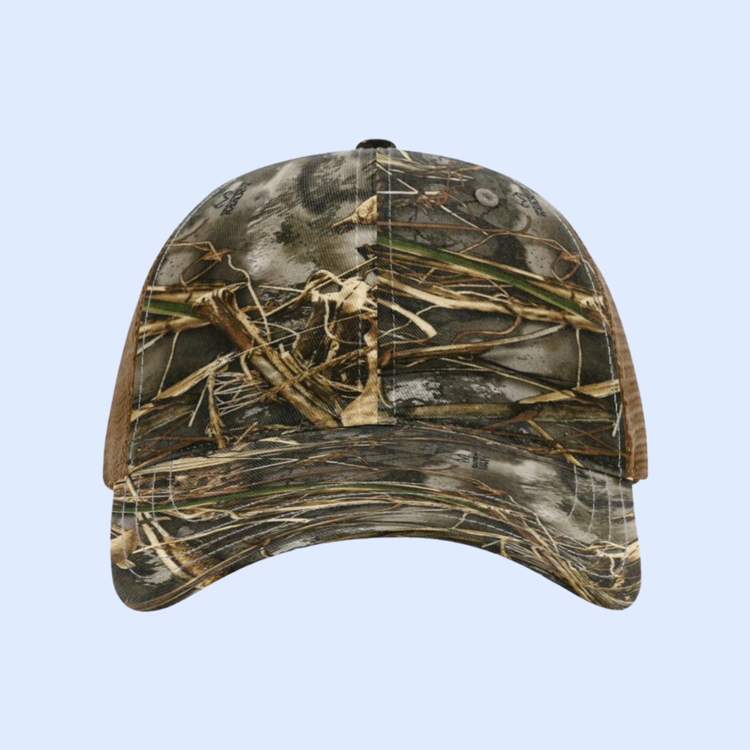 GARMENT WASHED PRINTED TRUCKER R111P