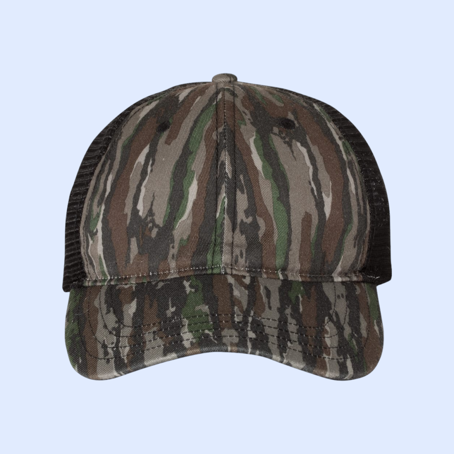 GARMENT WASHED PRINTED TRUCKER R111P