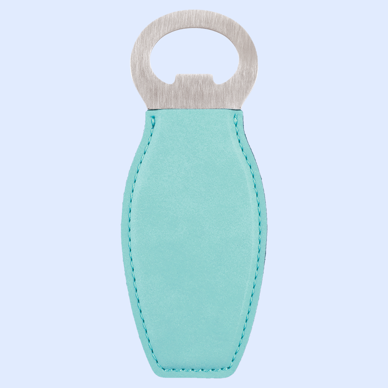 LASERABLE LEATHERETTE MAGNET BOTTLE OPENER