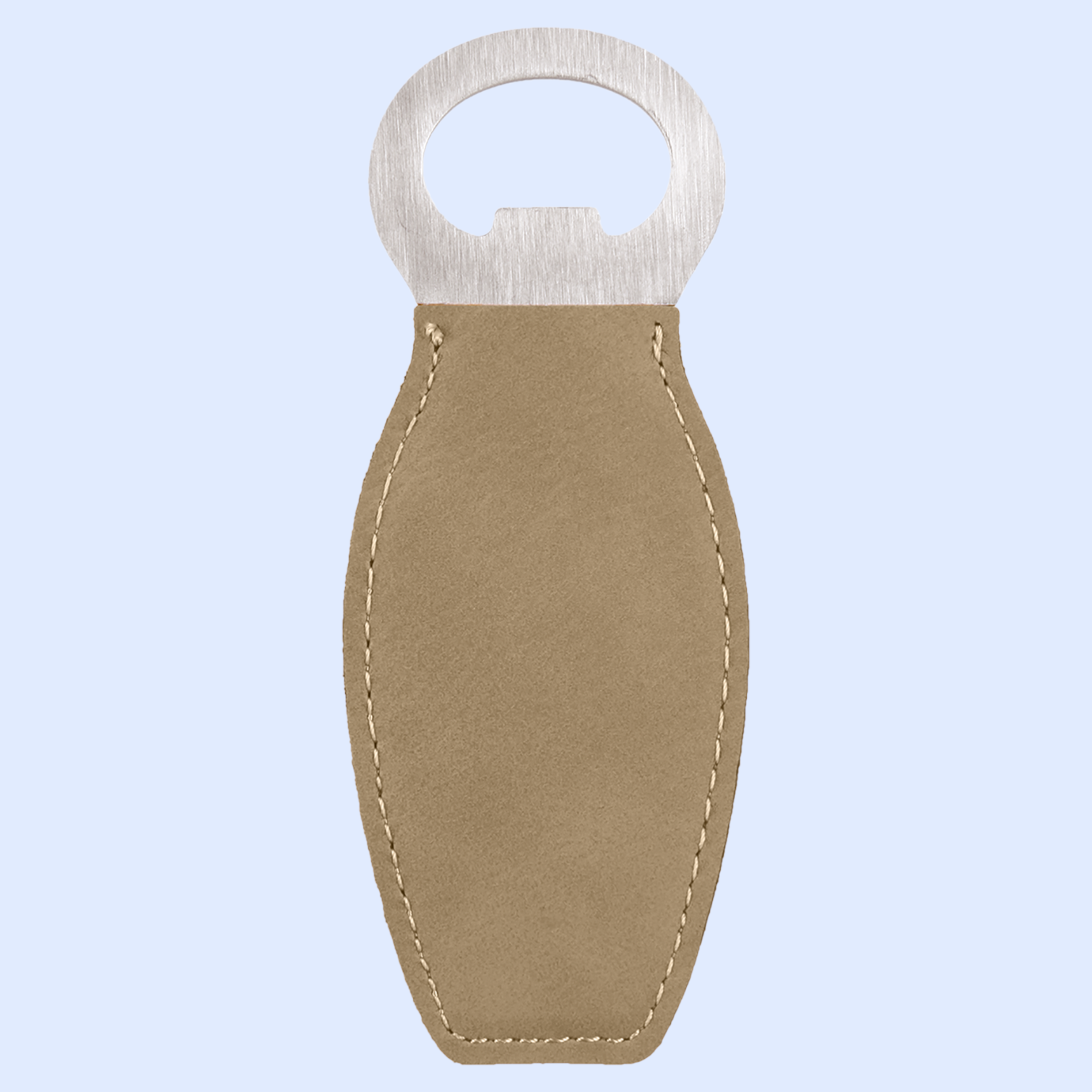 LASERABLE LEATHERETTE MAGNET BOTTLE OPENER