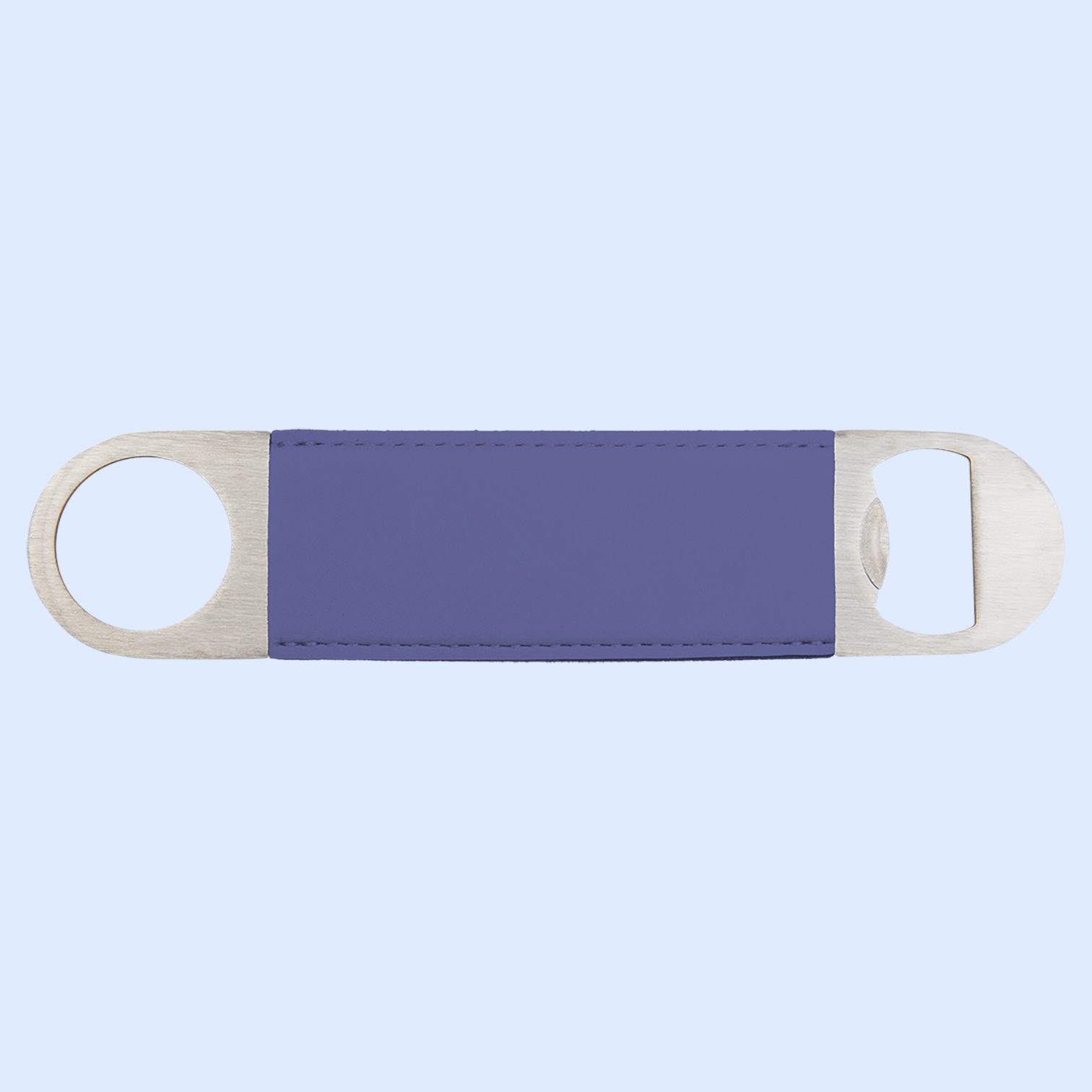 7" LASERABLE LEATHERETTE BOTTLE OPENER