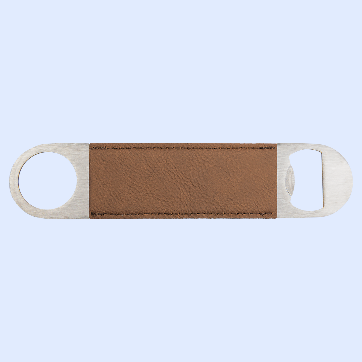7" LASERABLE LEATHERETTE BOTTLE OPENER