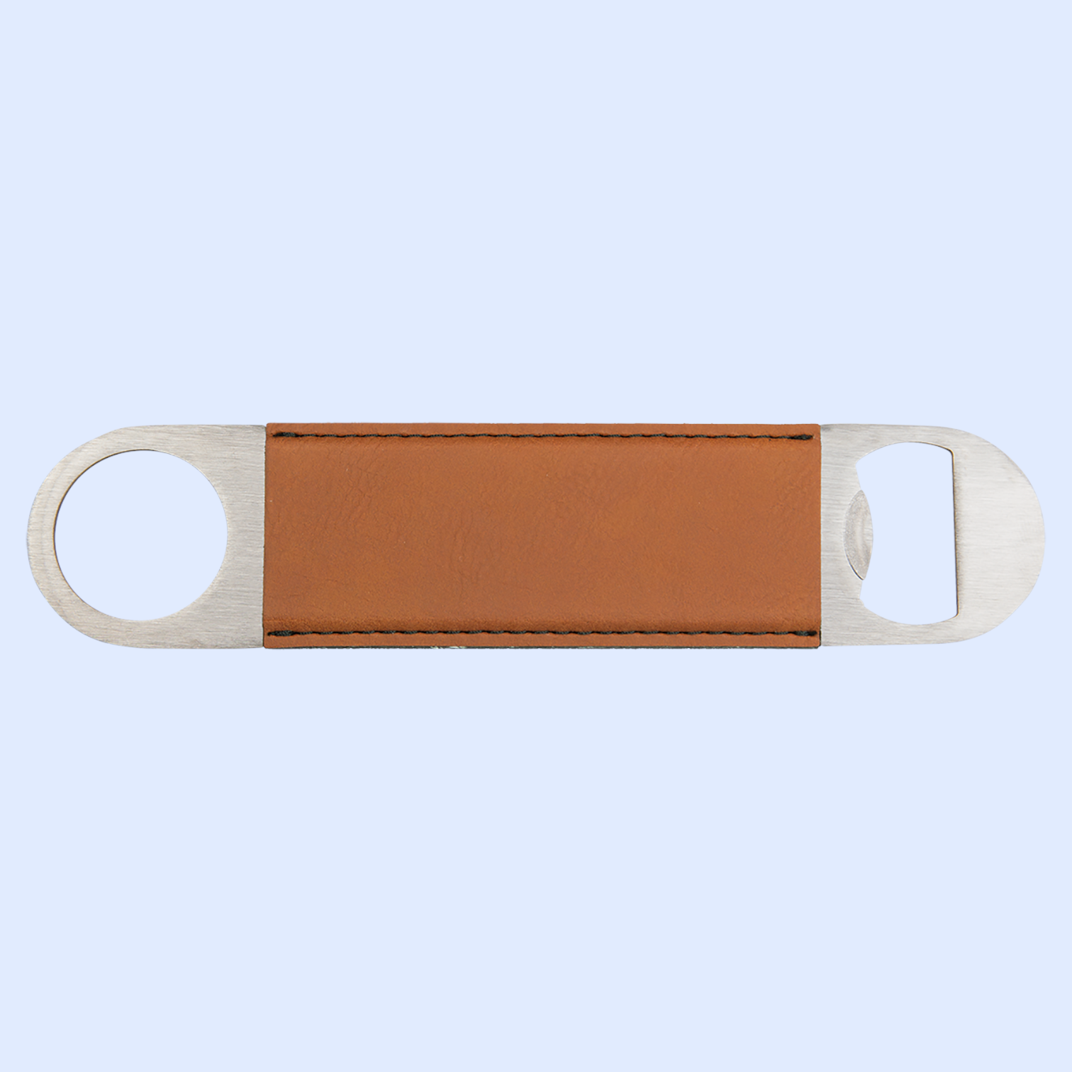 7" LASERABLE LEATHERETTE BOTTLE OPENER