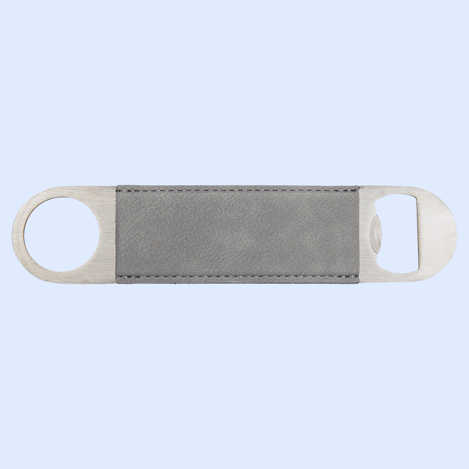 7" LASERABLE LEATHERETTE BOTTLE OPENER