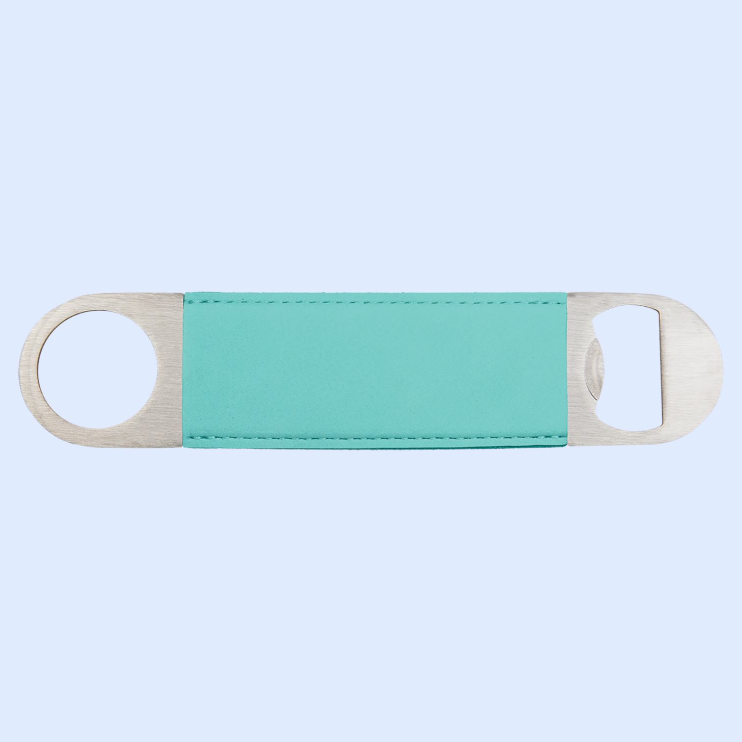 7" LASERABLE LEATHERETTE BOTTLE OPENER