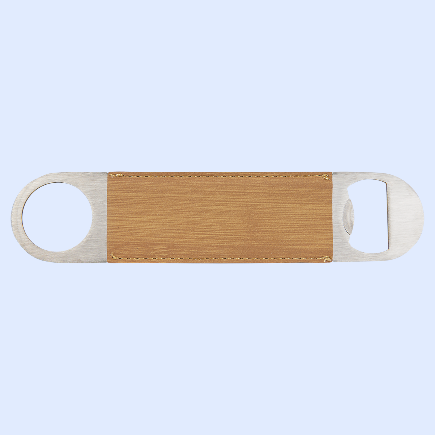7" LASERABLE LEATHERETTE BOTTLE OPENER