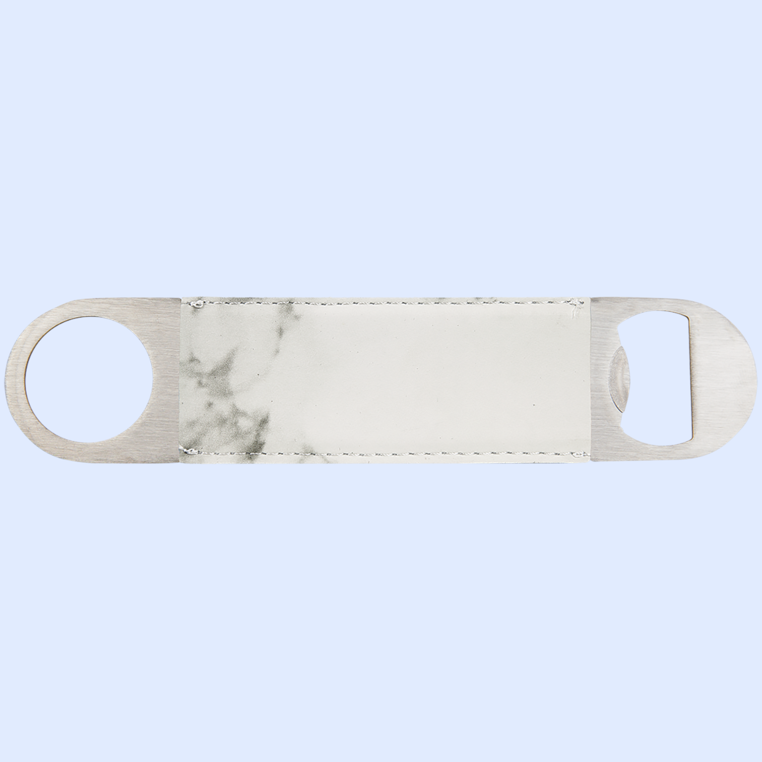 7" LASERABLE LEATHERETTE BOTTLE OPENER