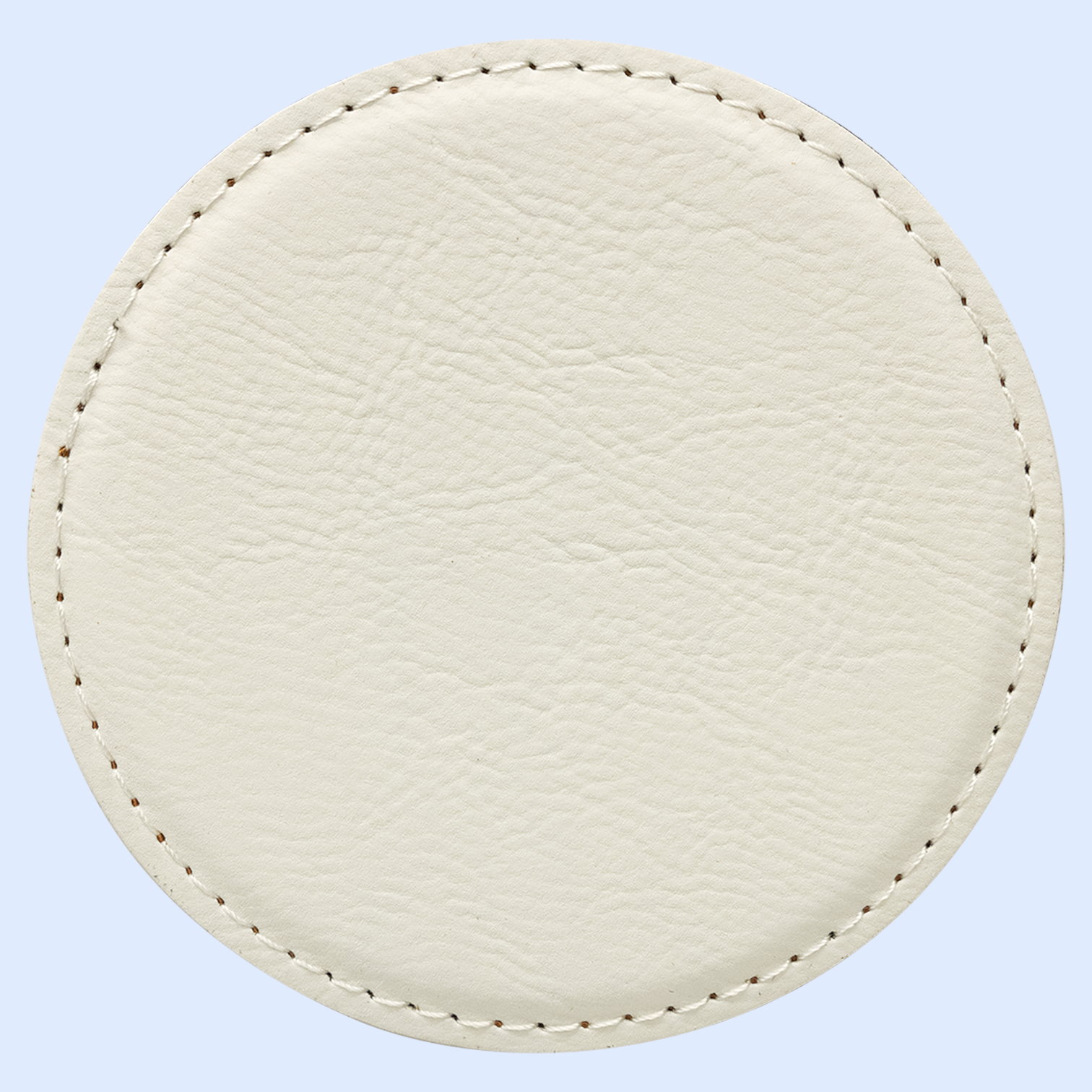 LASERABLE LEATHERETTE COASTERS ROUND