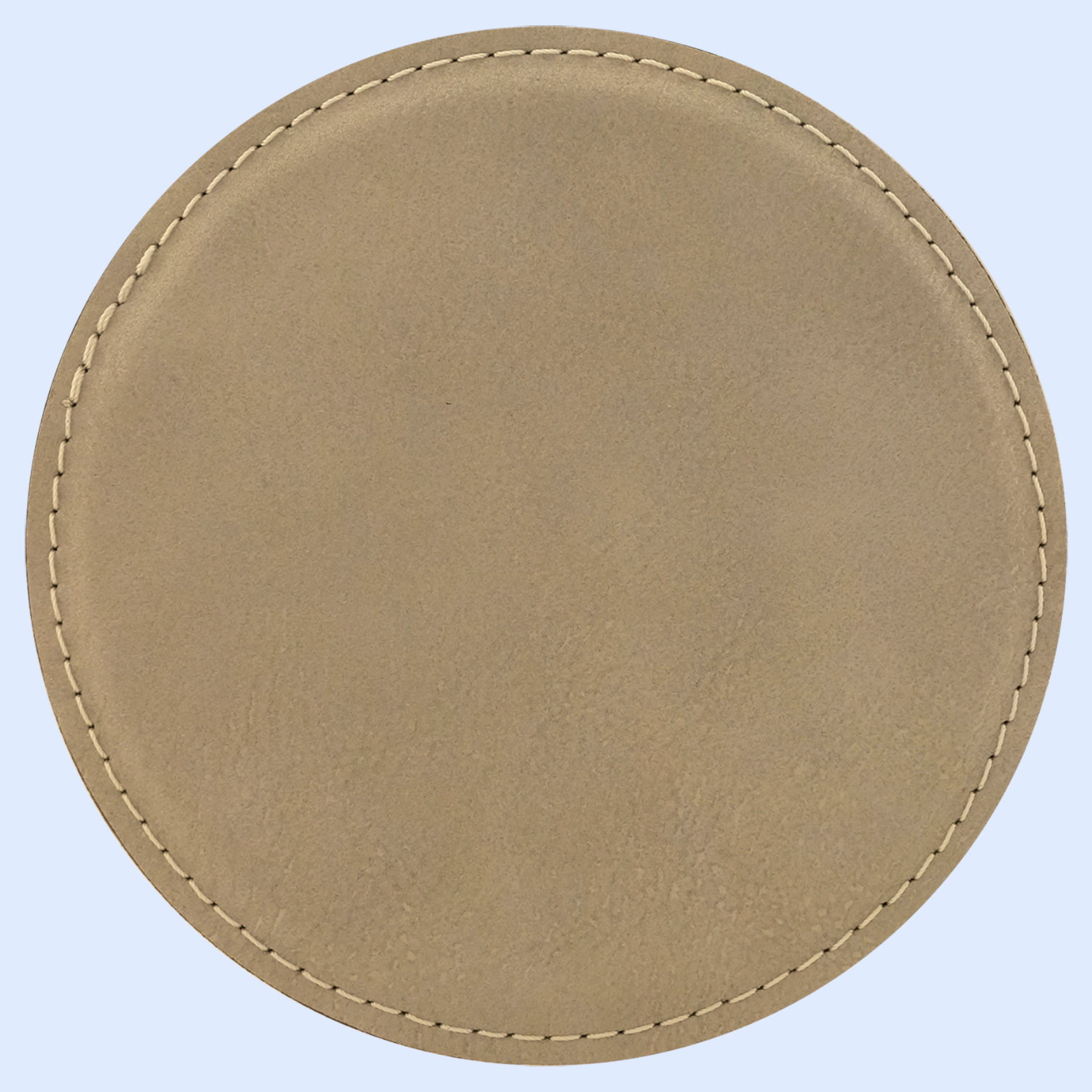 LASERABLE LEATHERETTE COASTERS ROUND