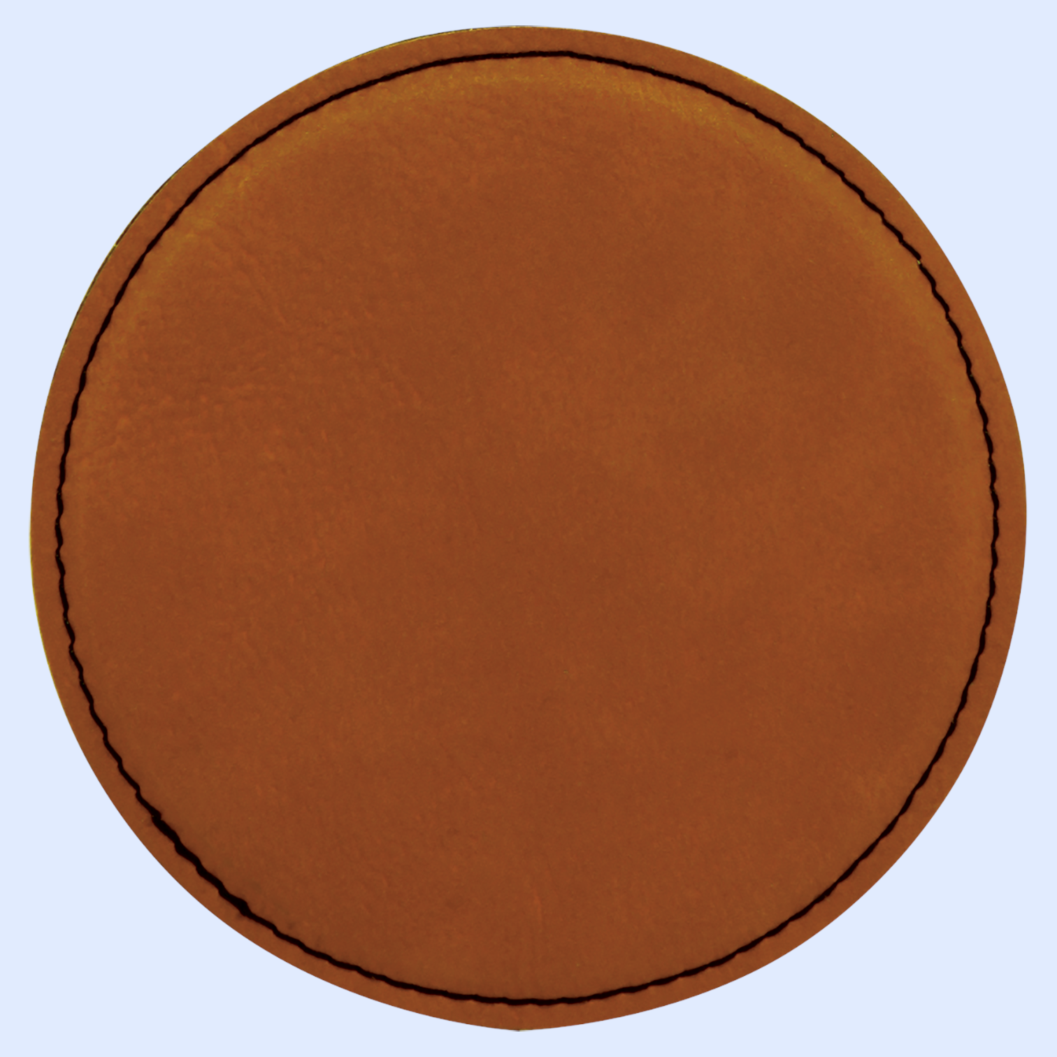 LASERABLE LEATHERETTE COASTERS ROUND