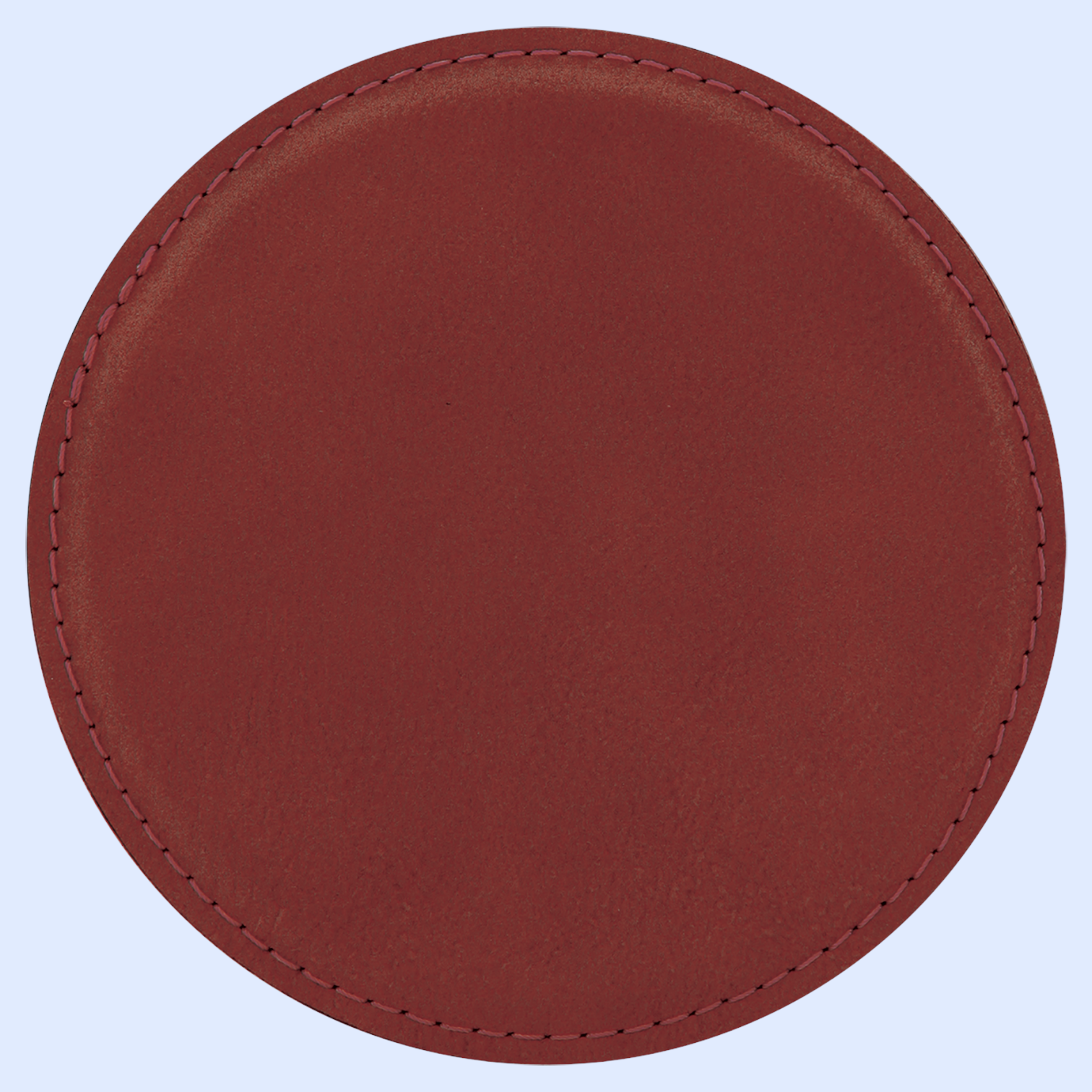 LASERABLE LEATHERETTE COASTERS ROUND