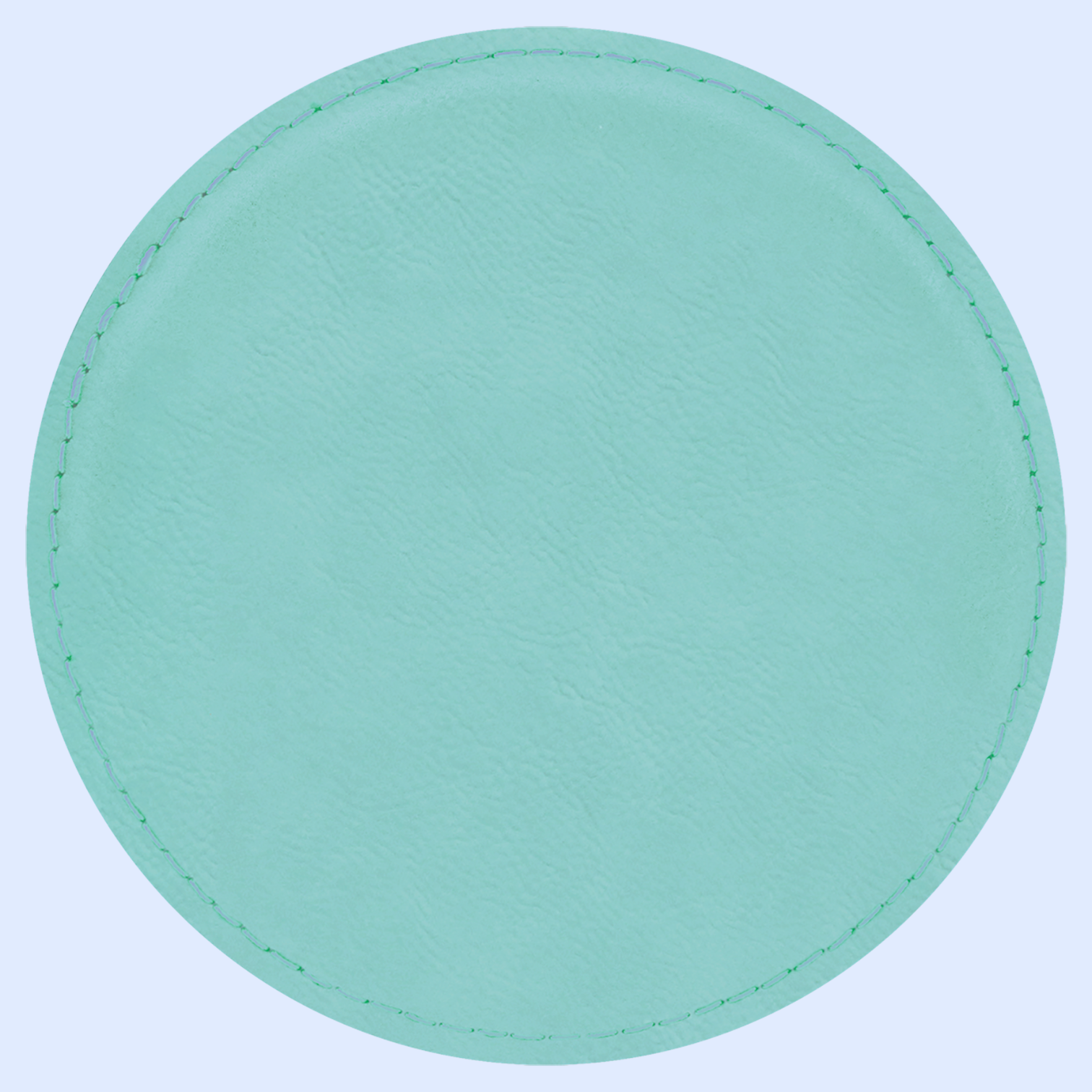 LASERABLE LEATHERETTE COASTERS ROUND