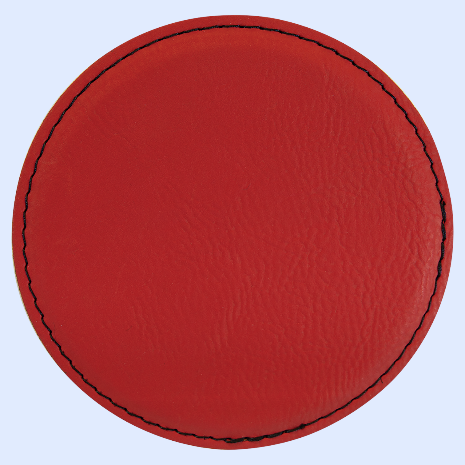 LASERABLE LEATHERETTE COASTERS ROUND