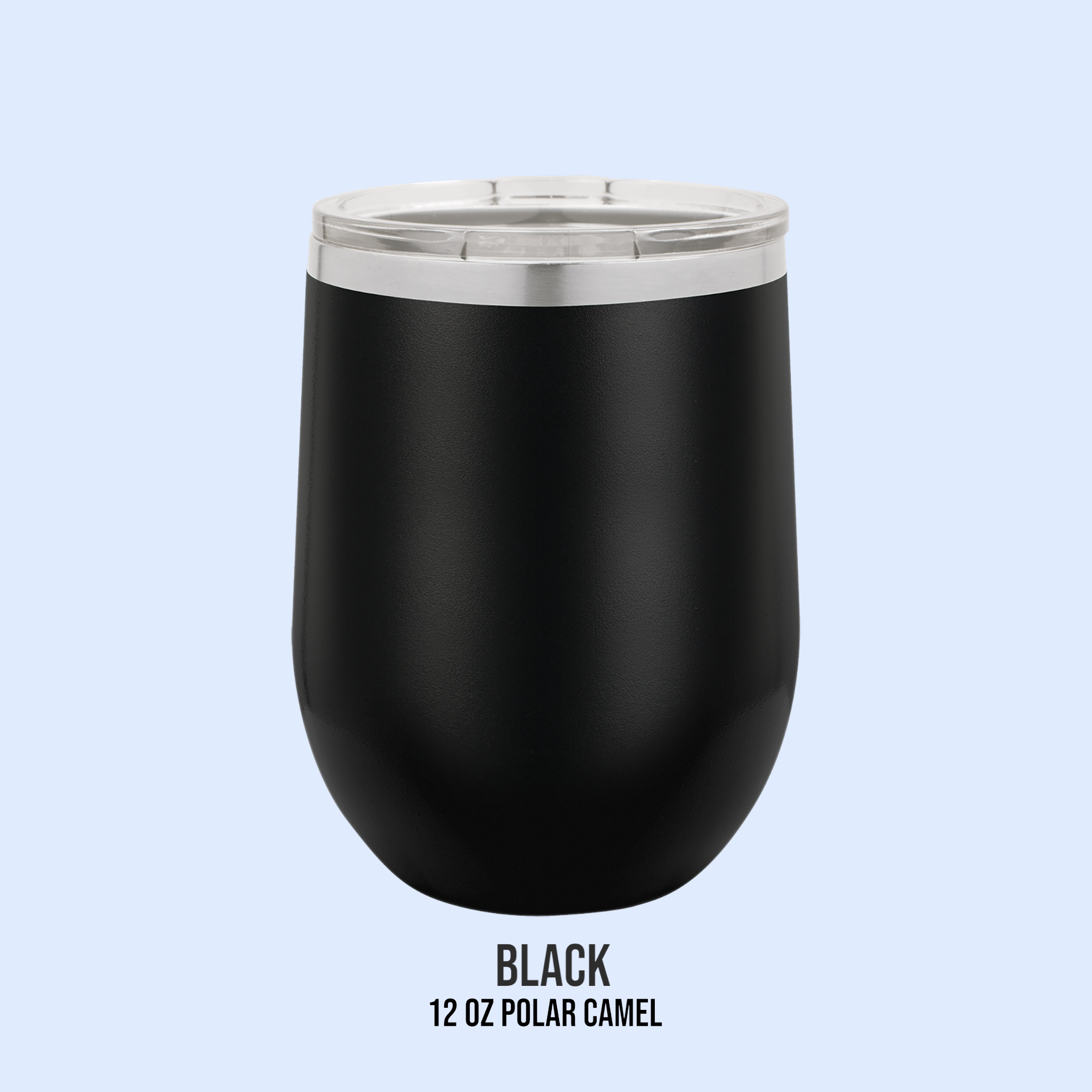 12 OZ POWDER COATED STEMLESS WINE CUPS
