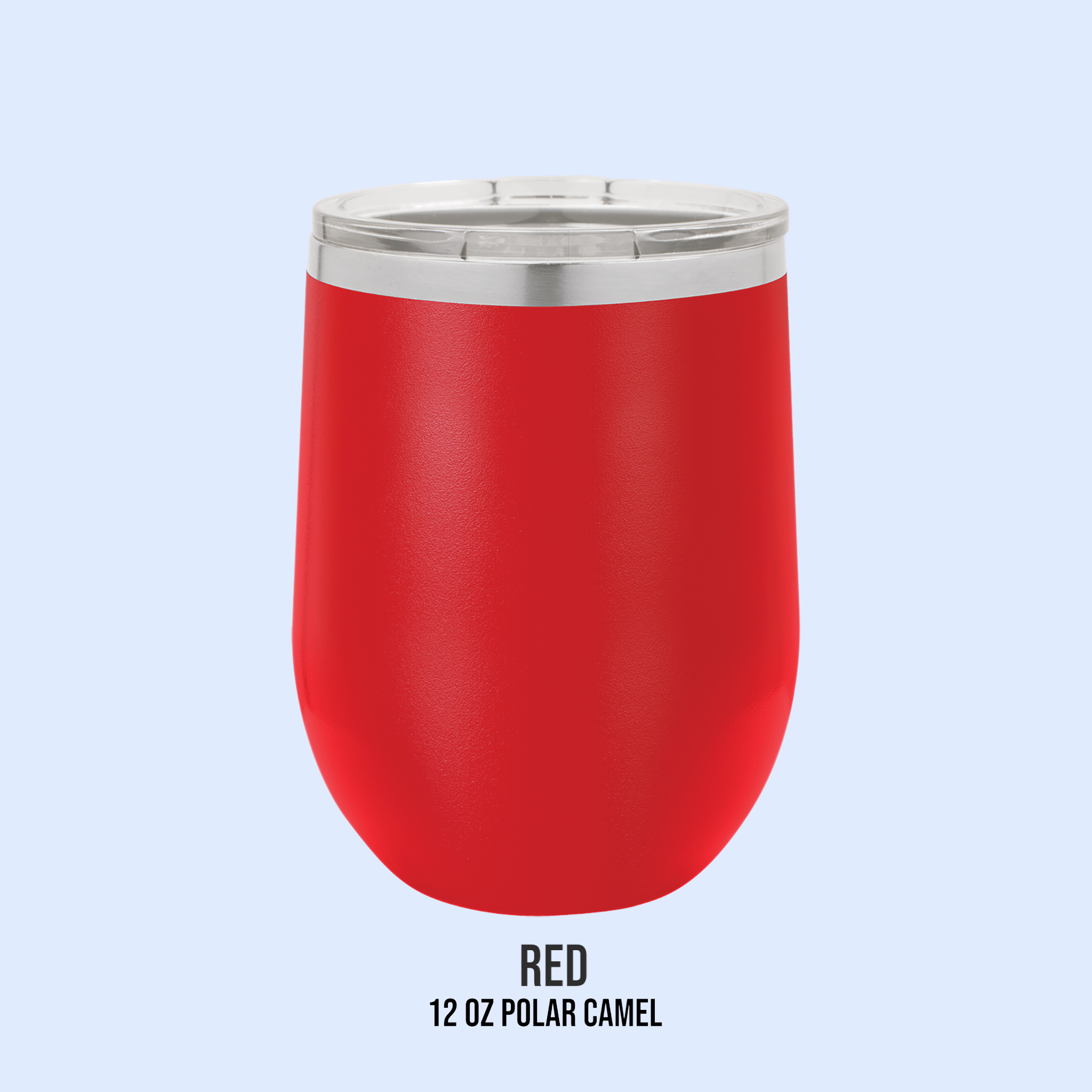 12 OZ POWDER COATED STEMLESS WINE CUPS