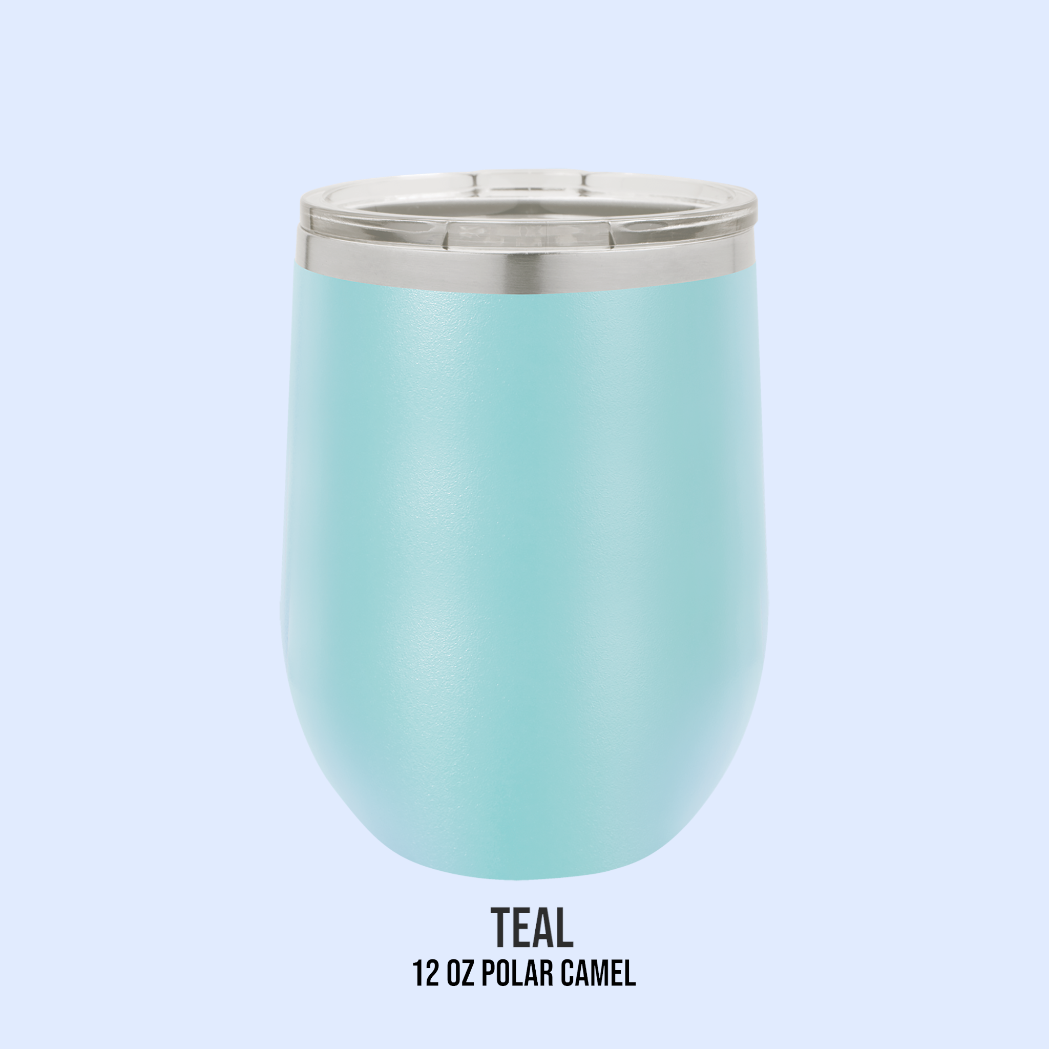 12 OZ POWDER COATED STEMLESS WINE CUPS