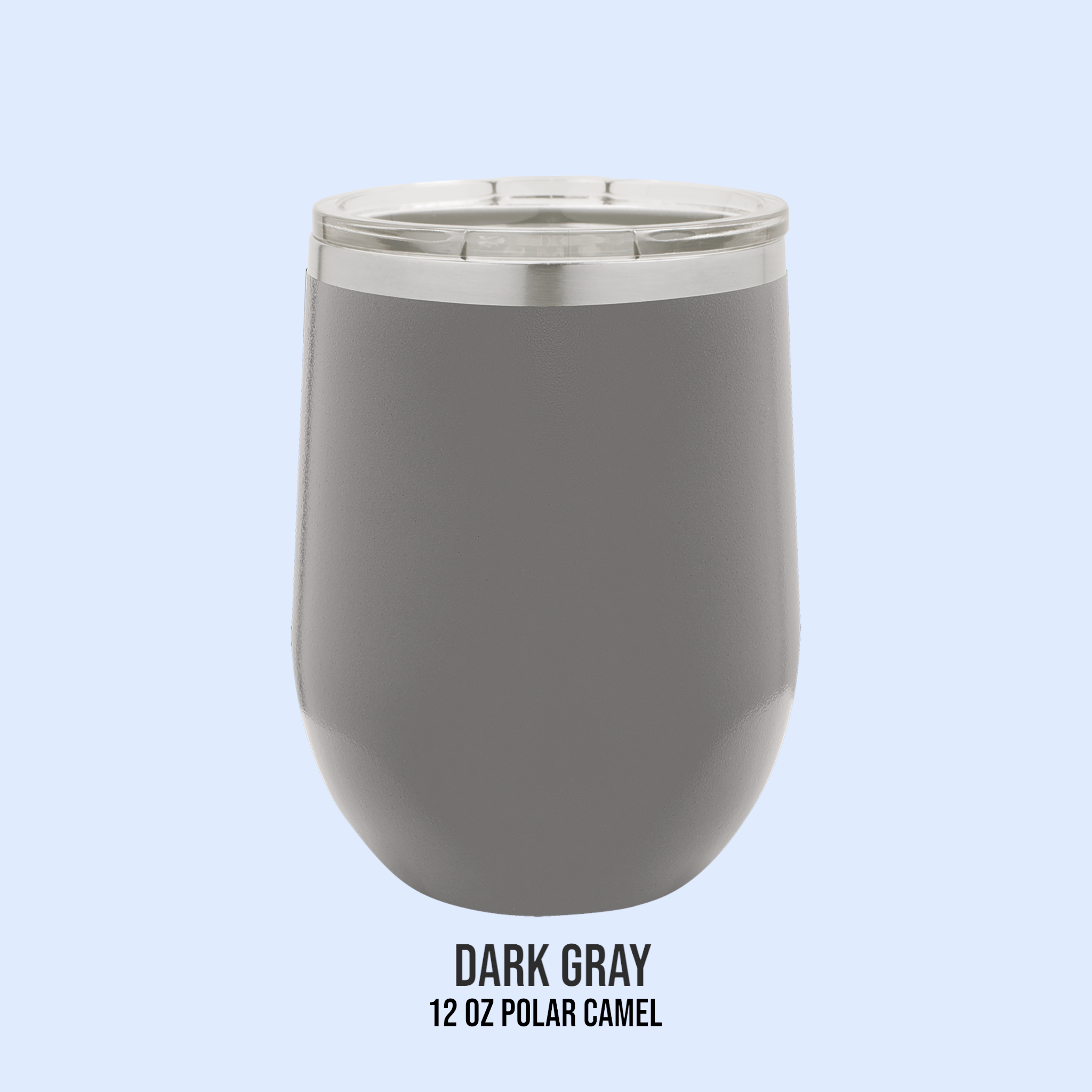 12 OZ POWDER COATED STEMLESS WINE CUPS