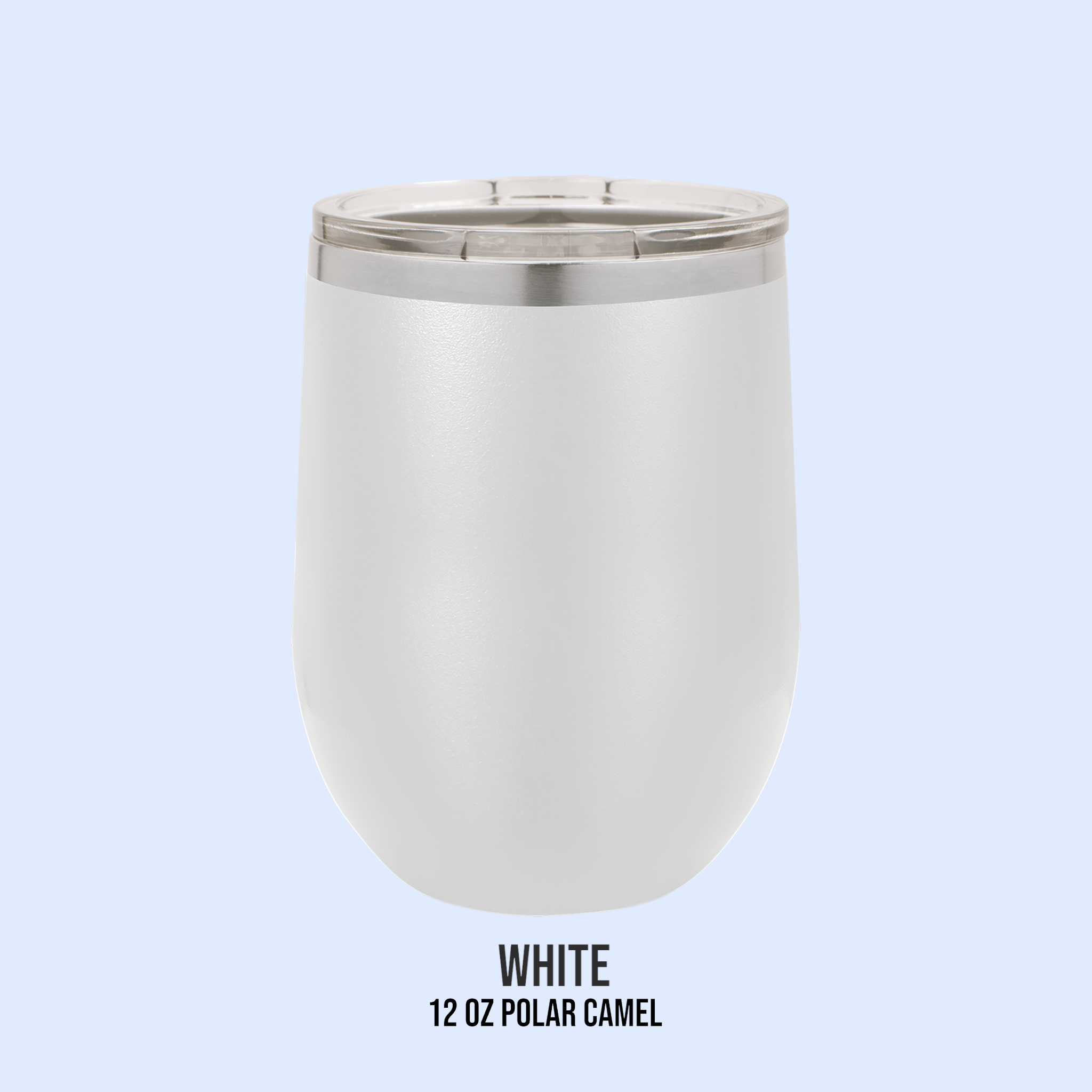 12 OZ POWDER COATED STEMLESS WINE CUPS