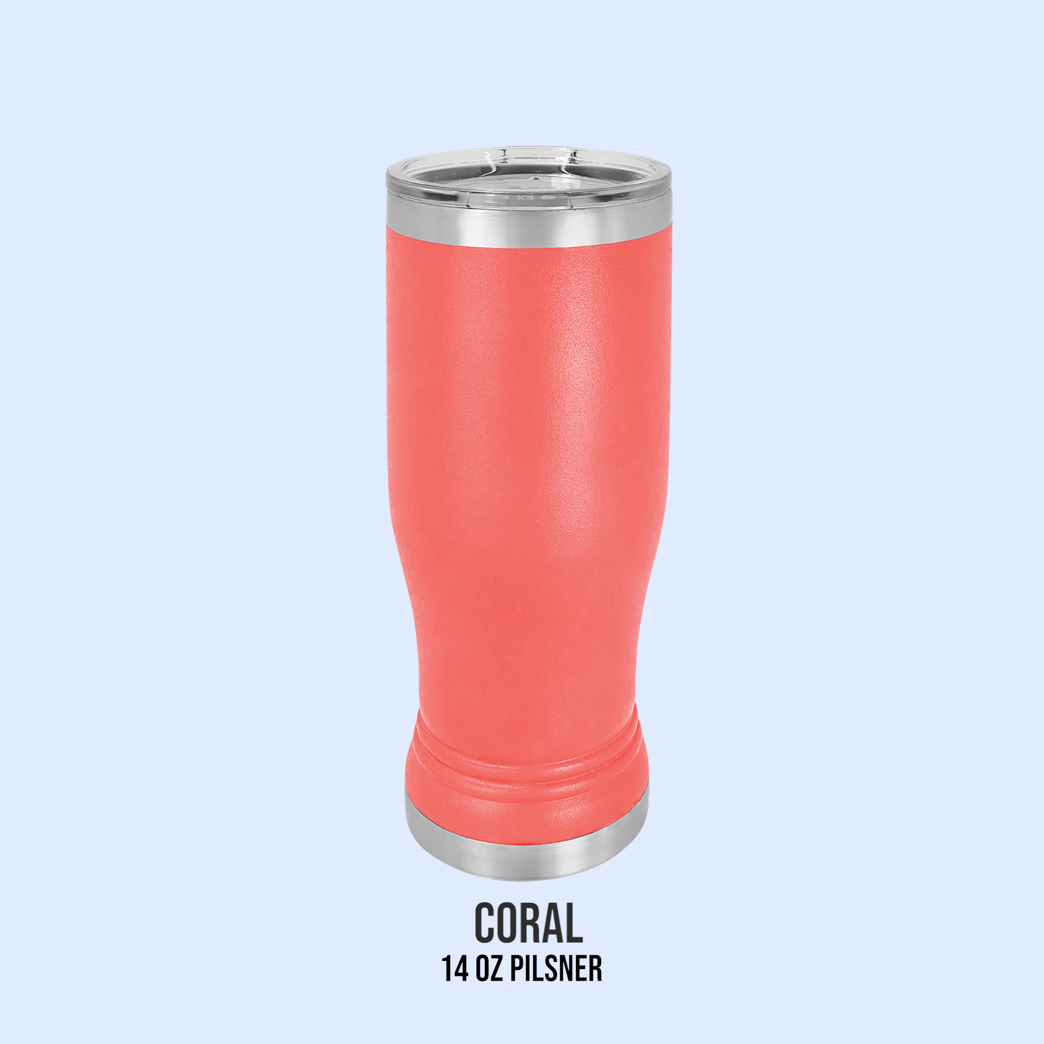 14 OZ POWDER COATED PILSNER