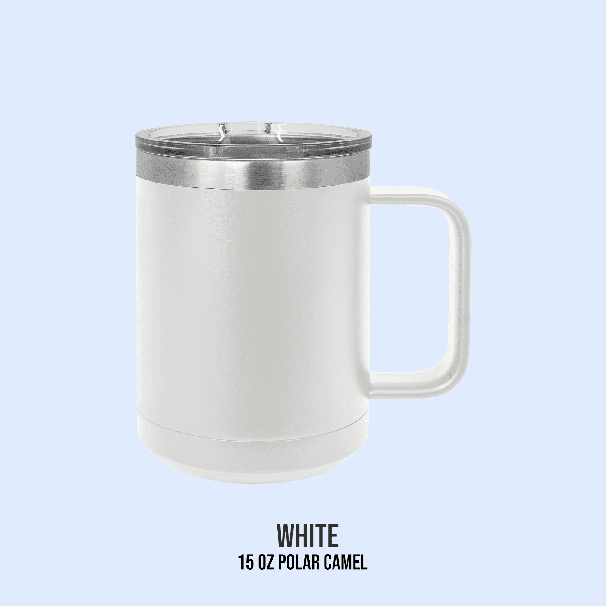 15 OZ POWDER COATED TRAVEL TUMBLERS