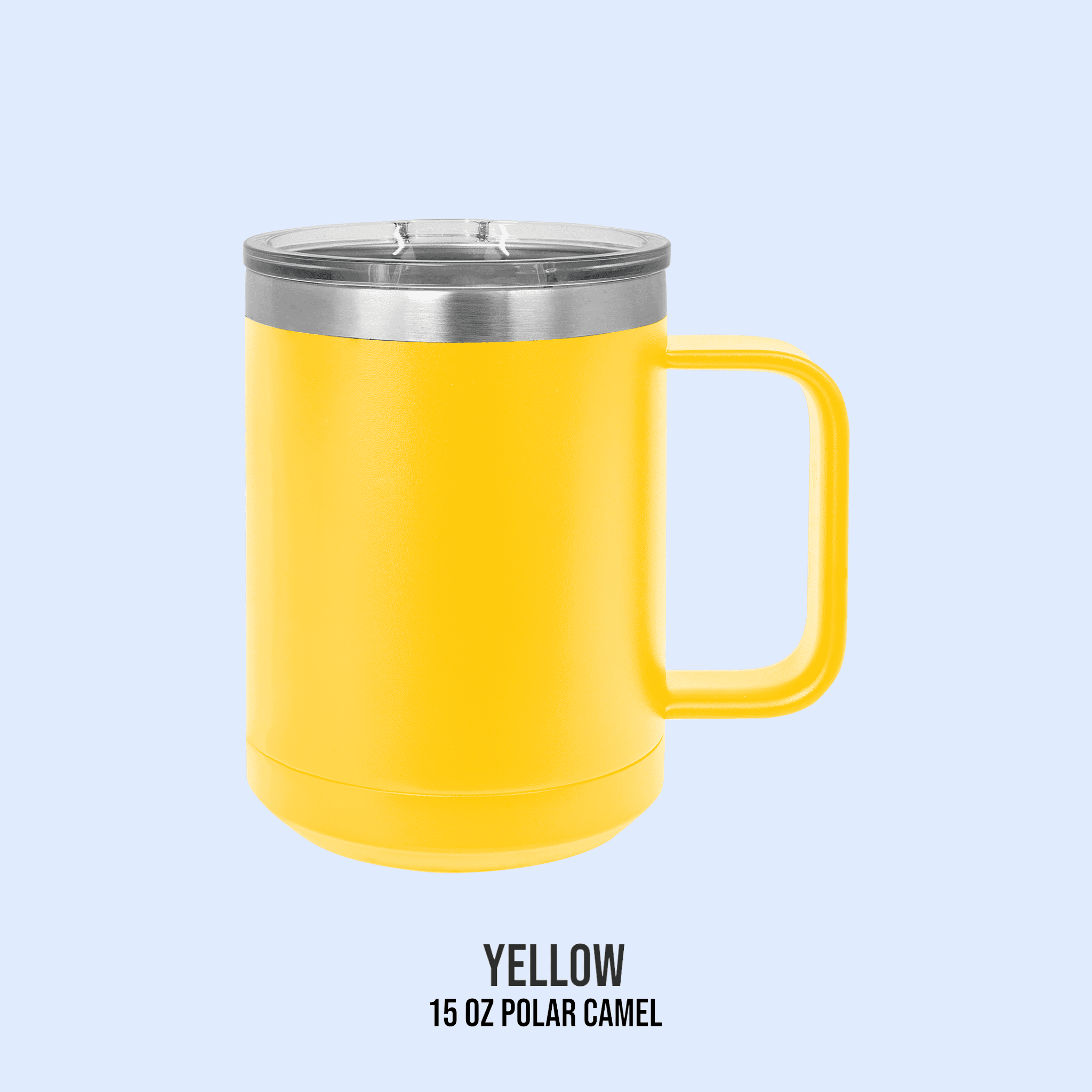 15 OZ POWDER COATED TRAVEL TUMBLERS