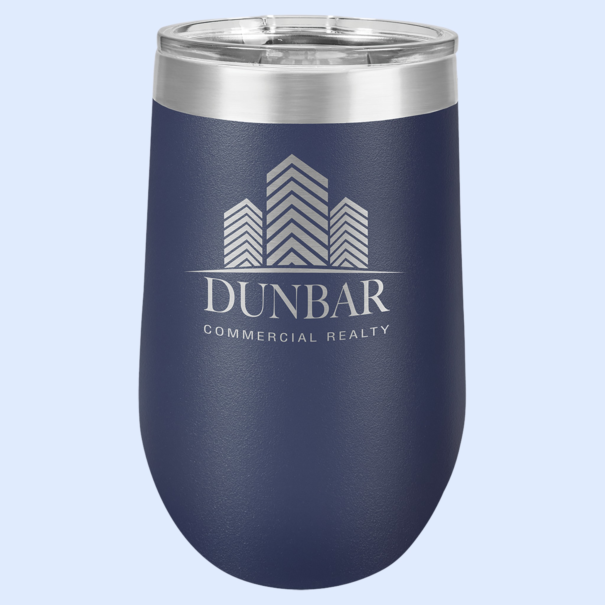 16 OZ POWDER COATED STEMLESS WINE CUPS