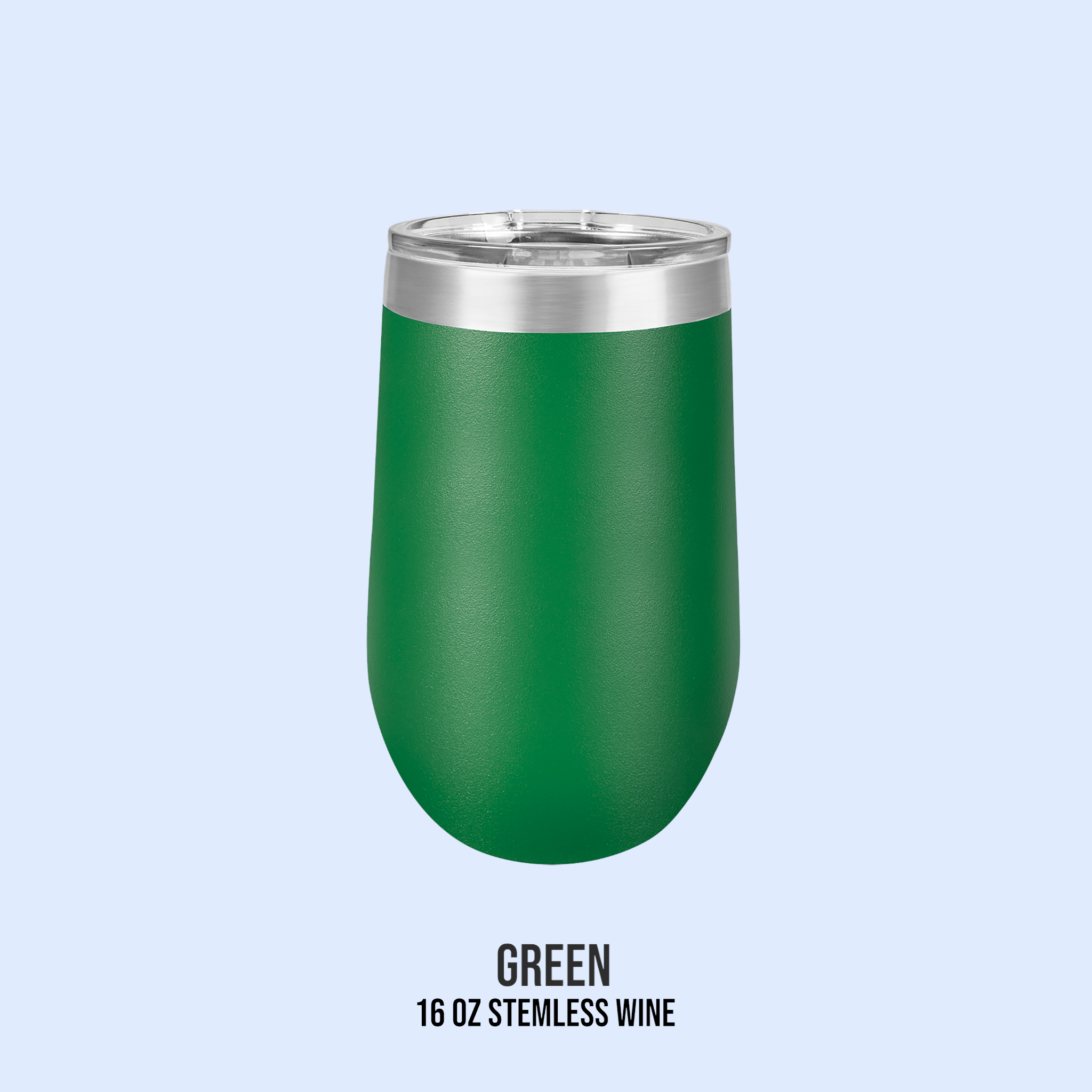 16 OZ POWDER COATED STEMLESS WINE CUPS