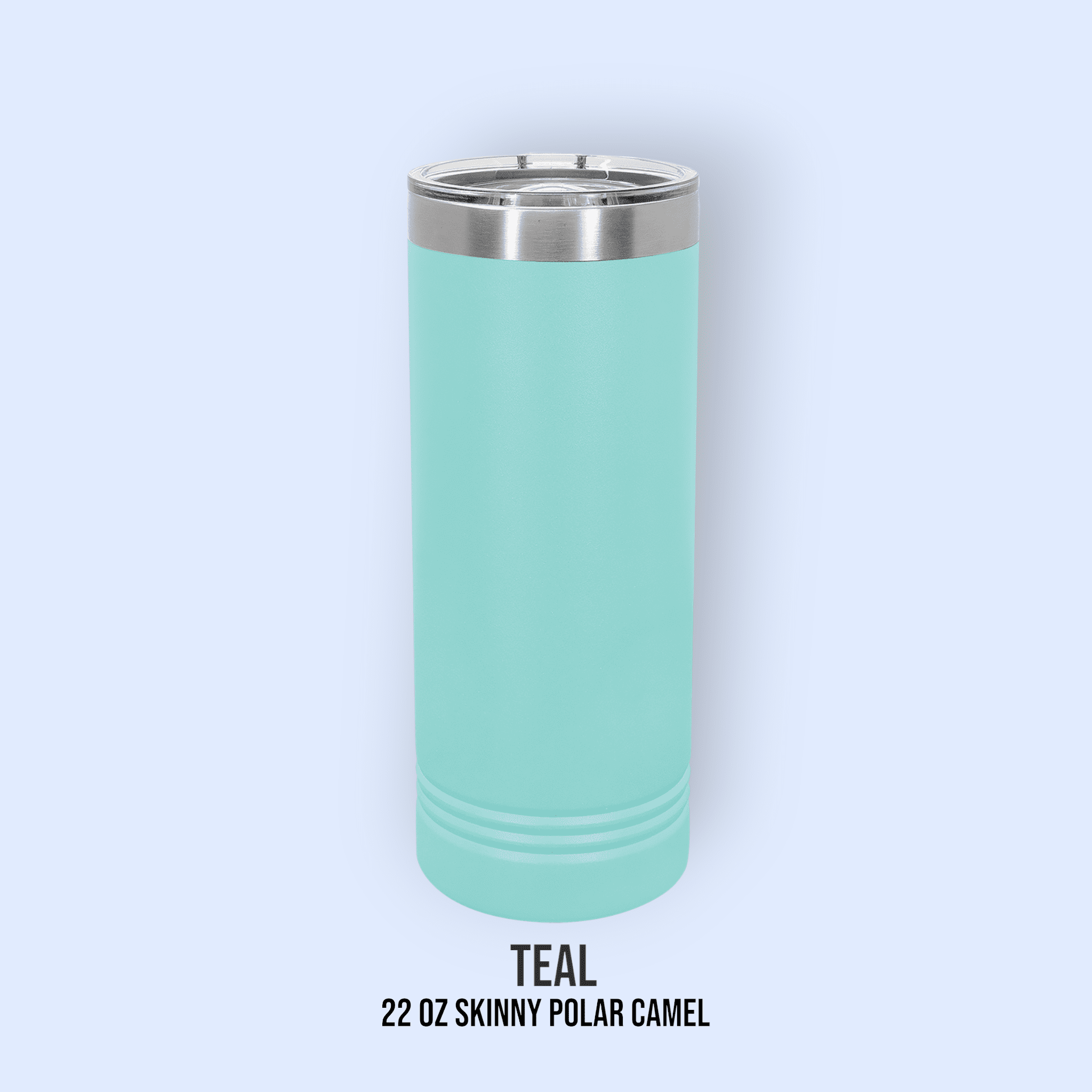 22 OZ SKINNY POWDER COATED TUMBLERS