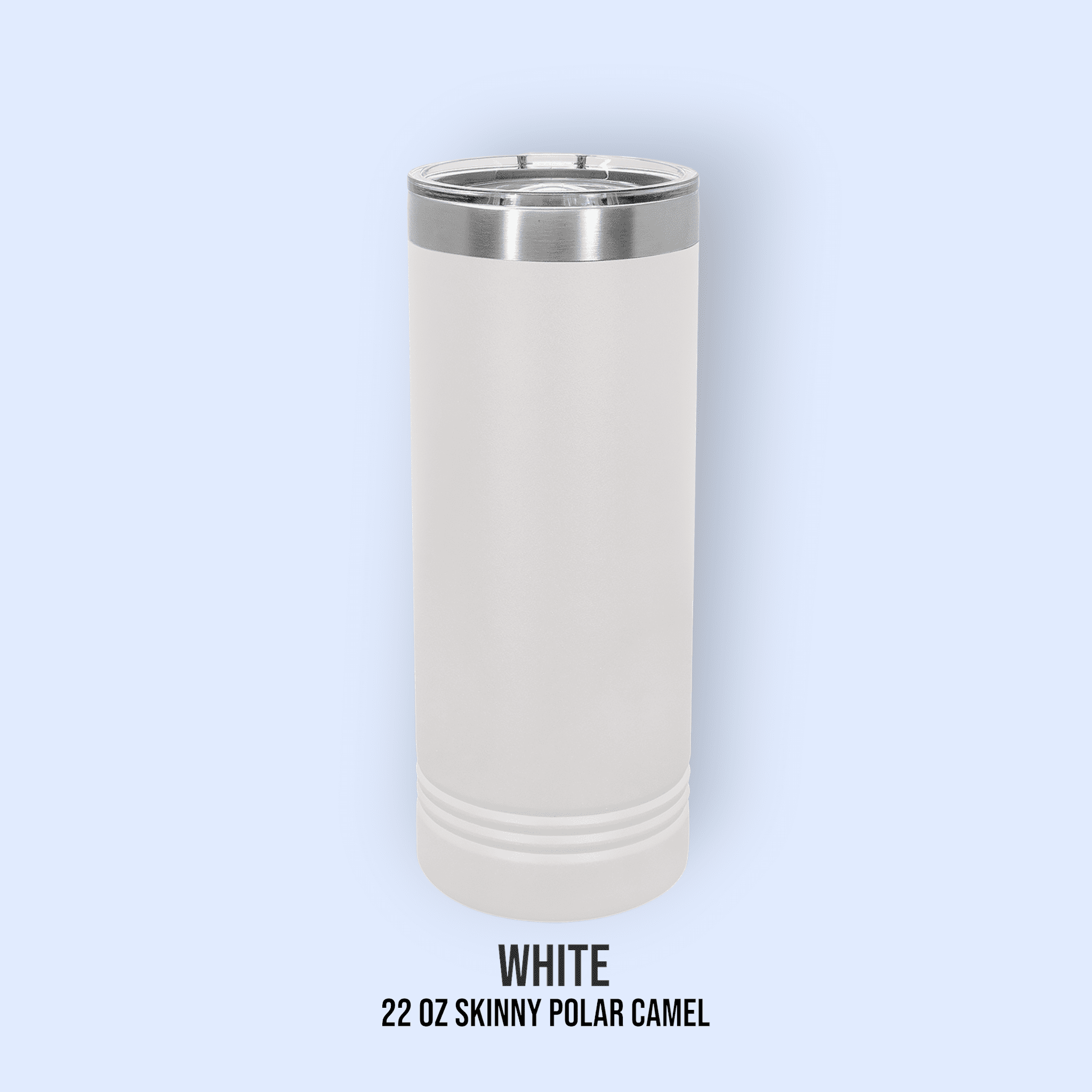 22 OZ SKINNY POWDER COATED TUMBLERS