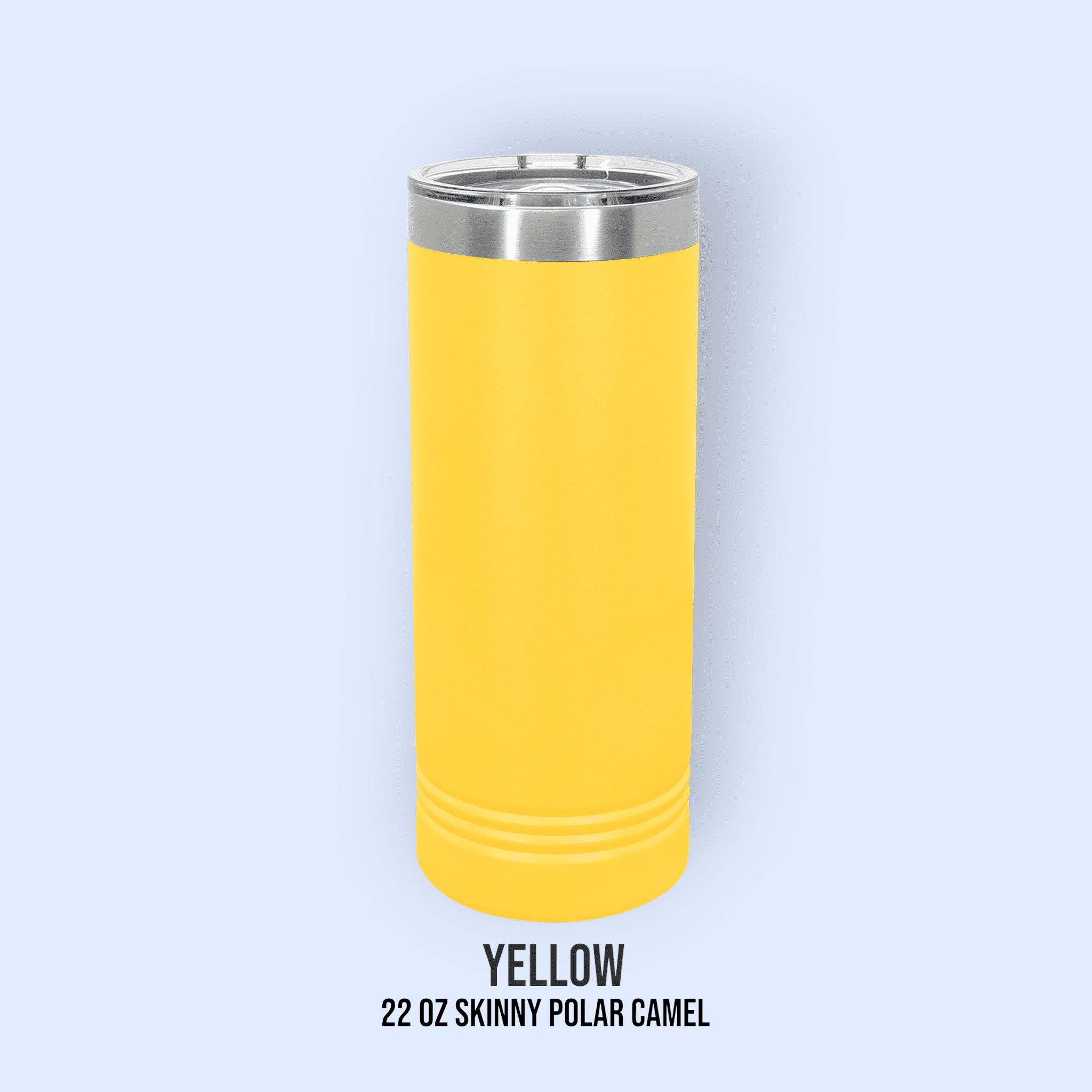 22 OZ SKINNY POWDER COATED TUMBLERS