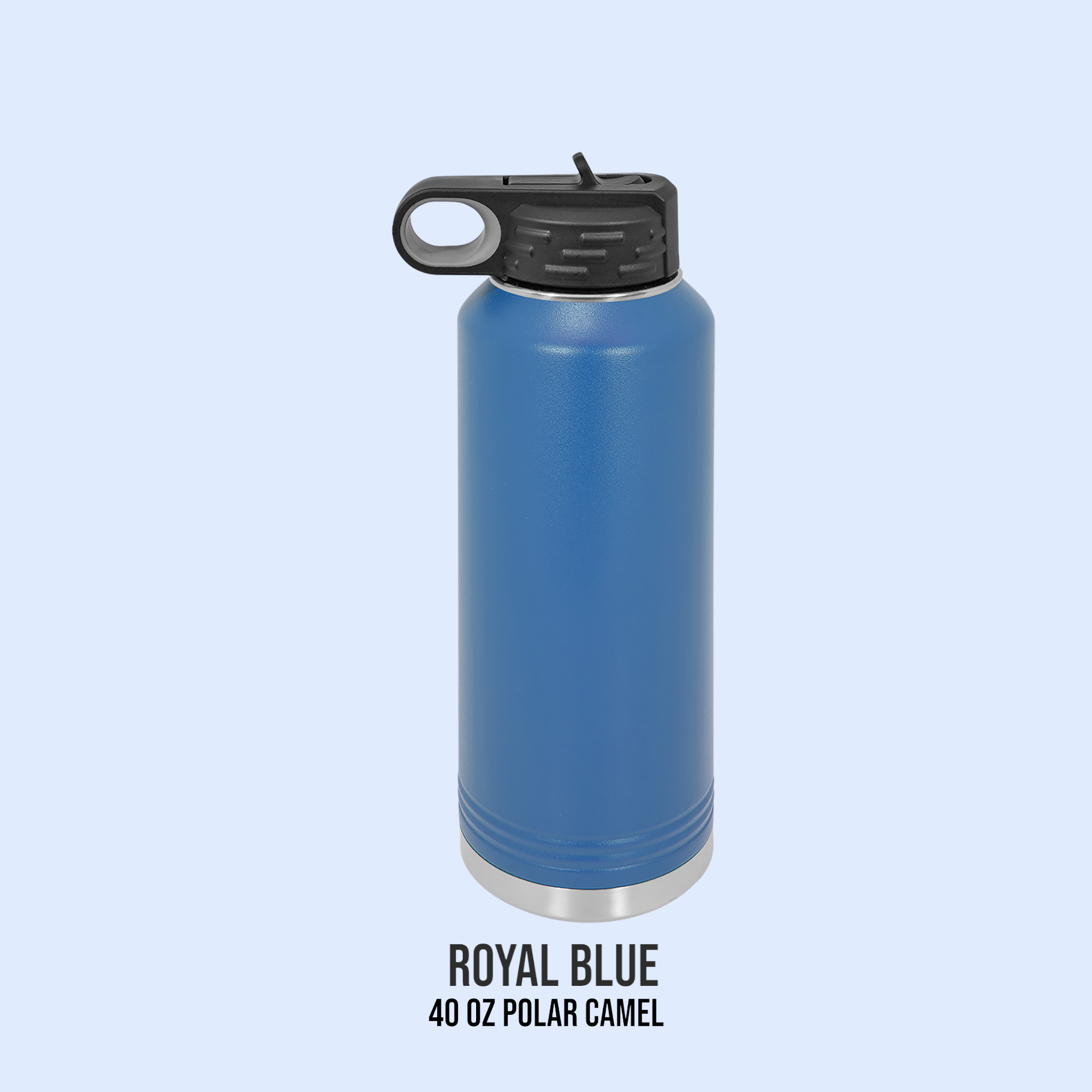 40 OZ Powder Coated Bottles