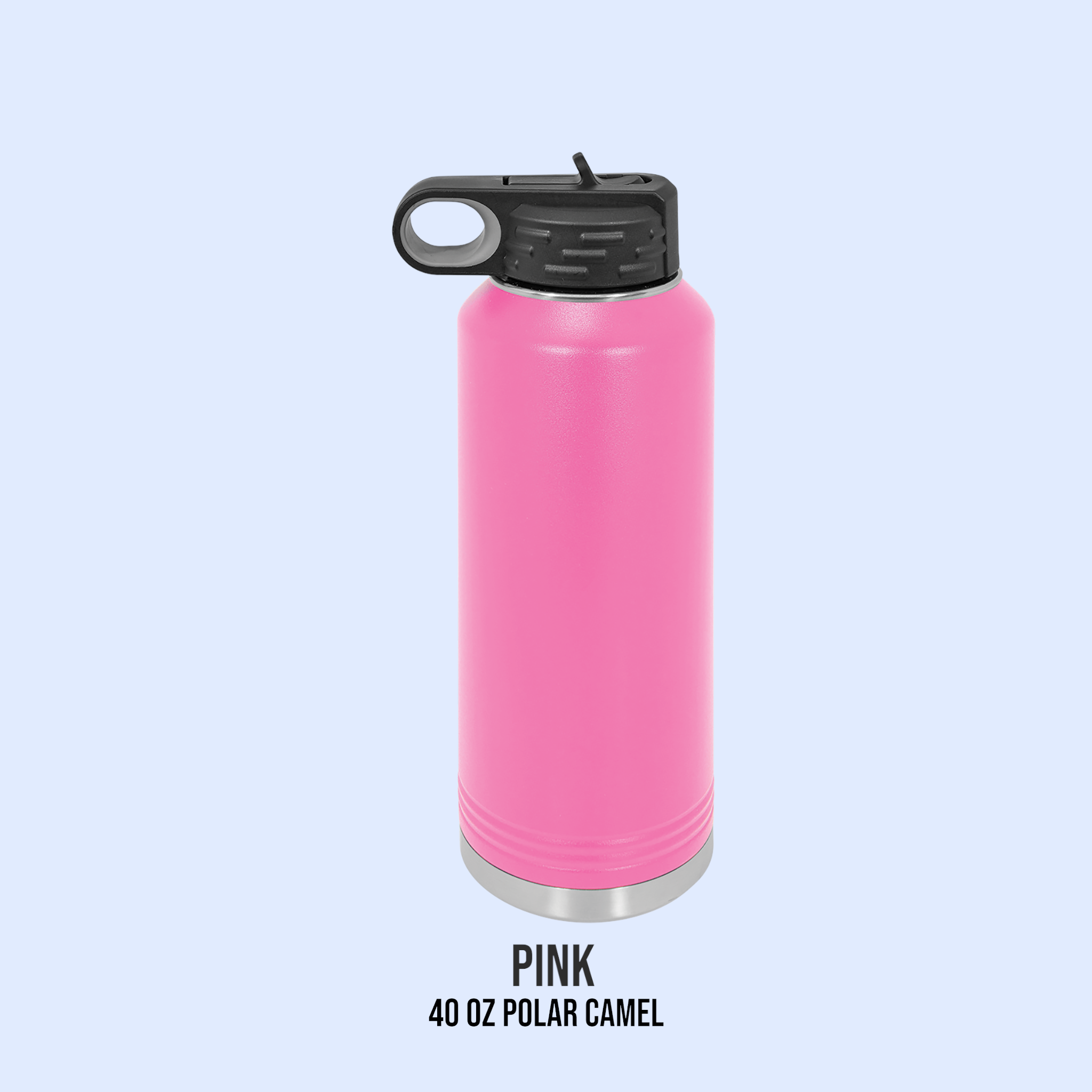 40 OZ Powder Coated Bottles