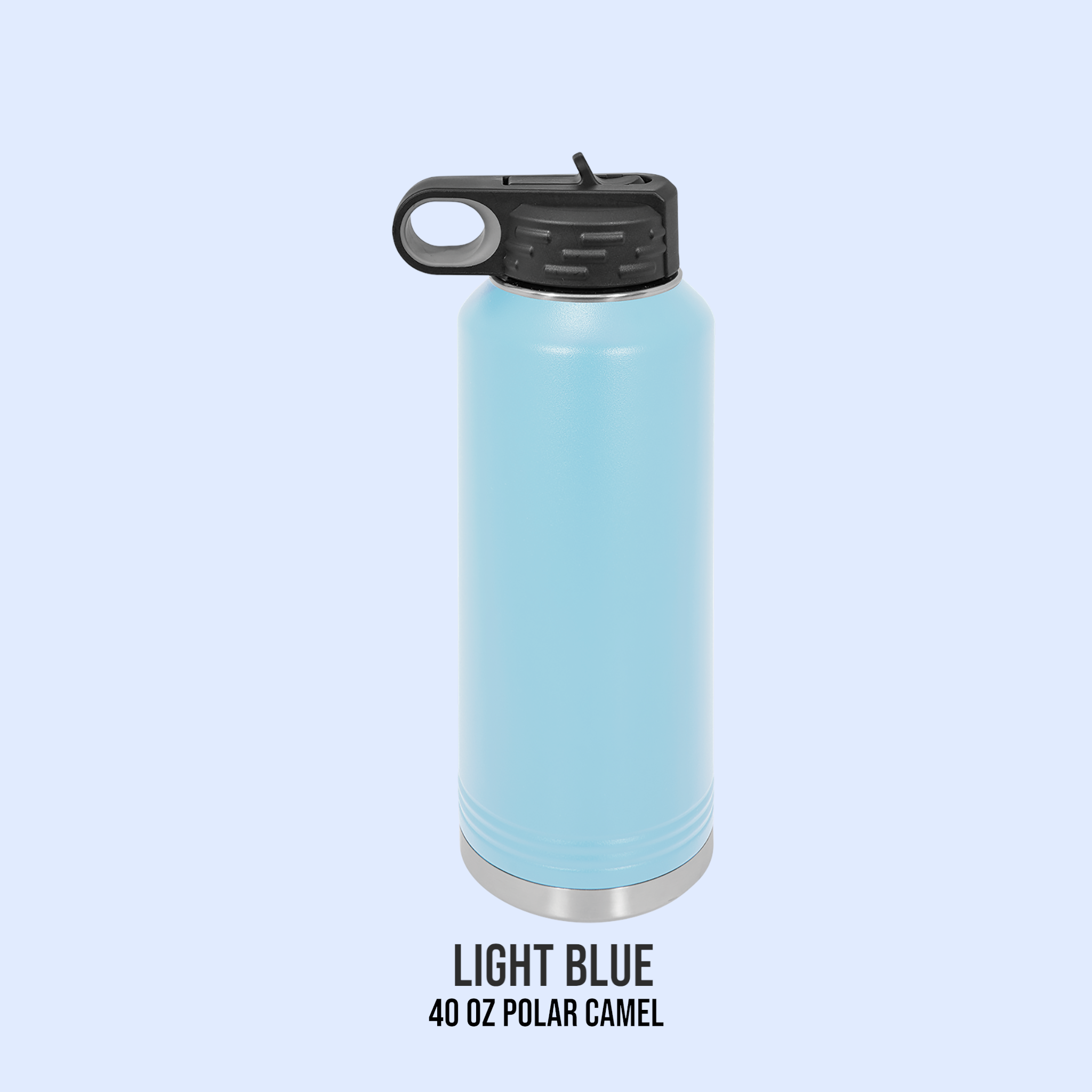 40 OZ Powder Coated Bottles