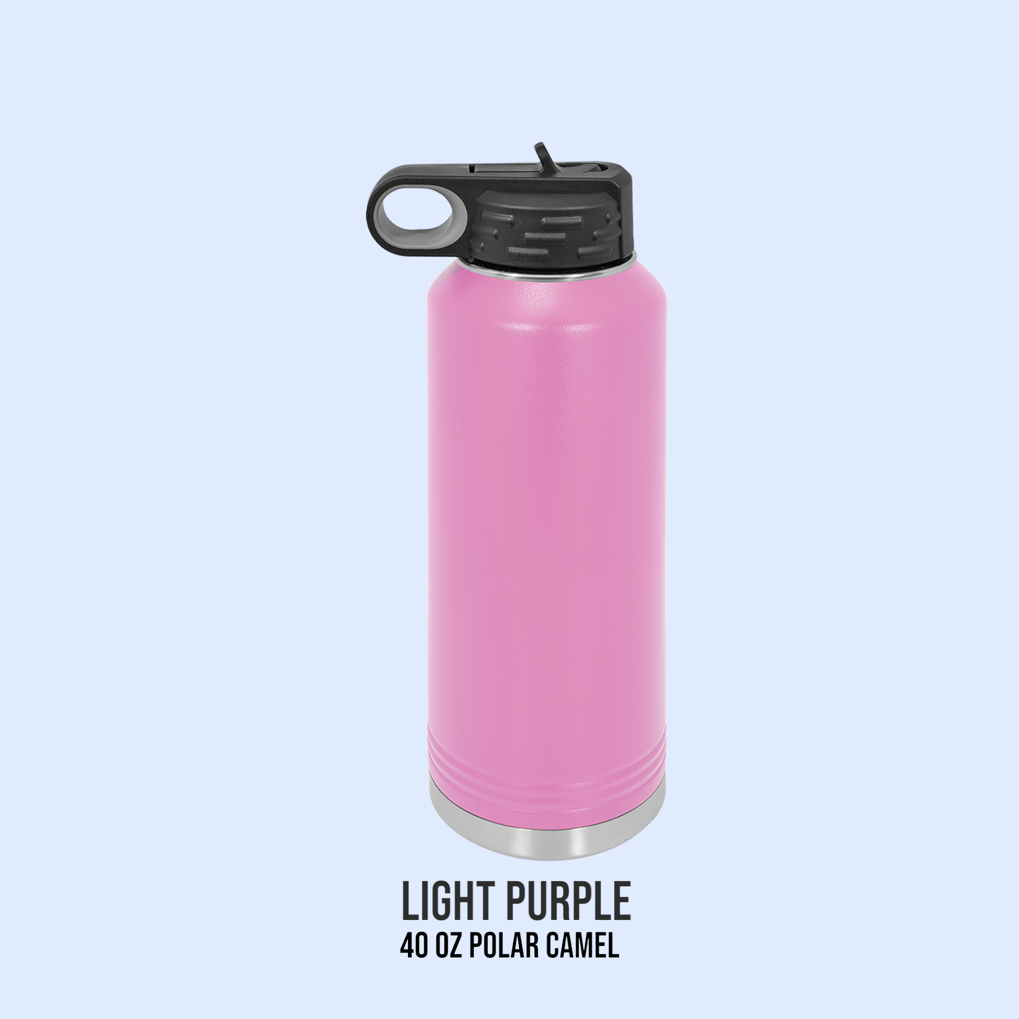 40 OZ Powder Coated Bottles