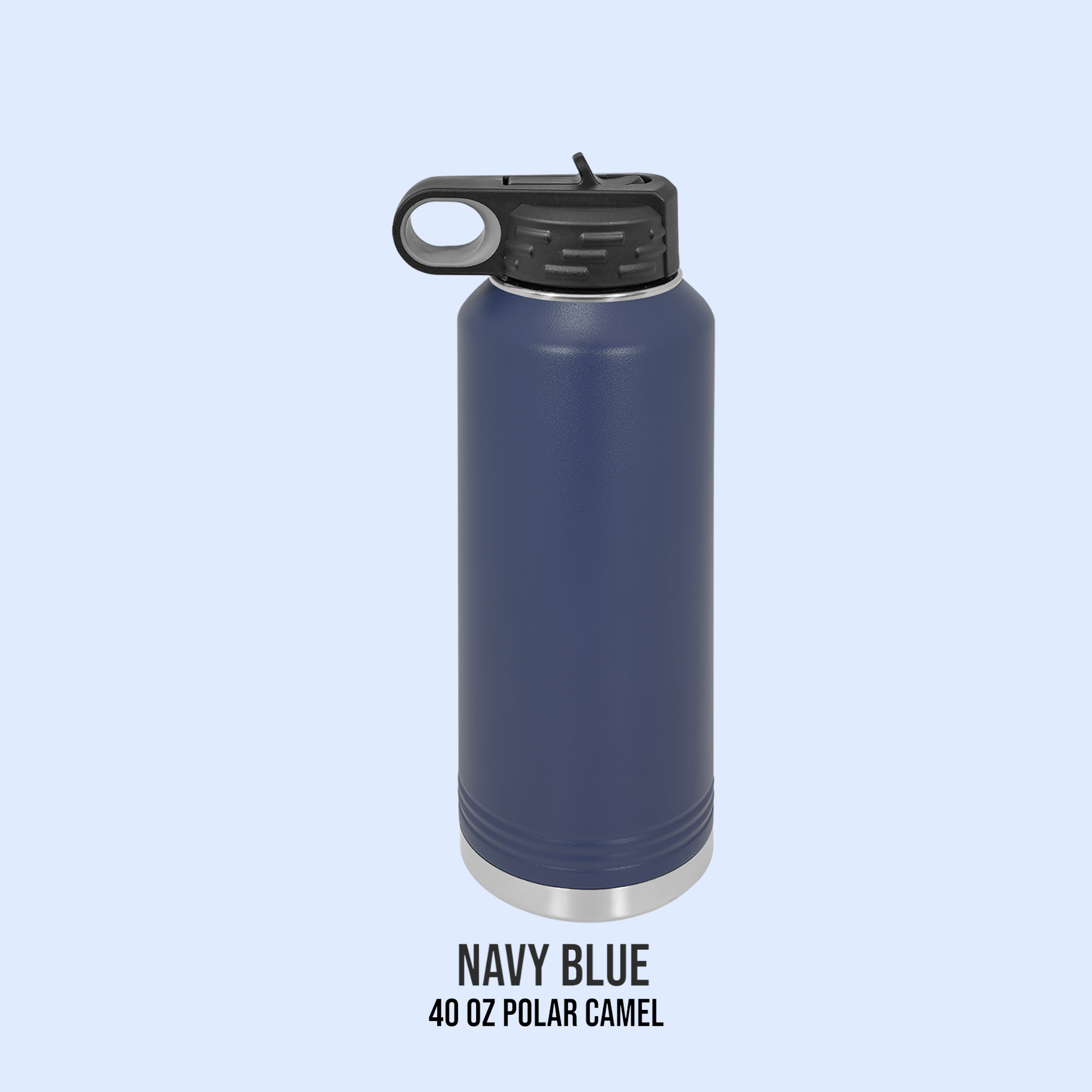 40 OZ Powder Coated Bottles