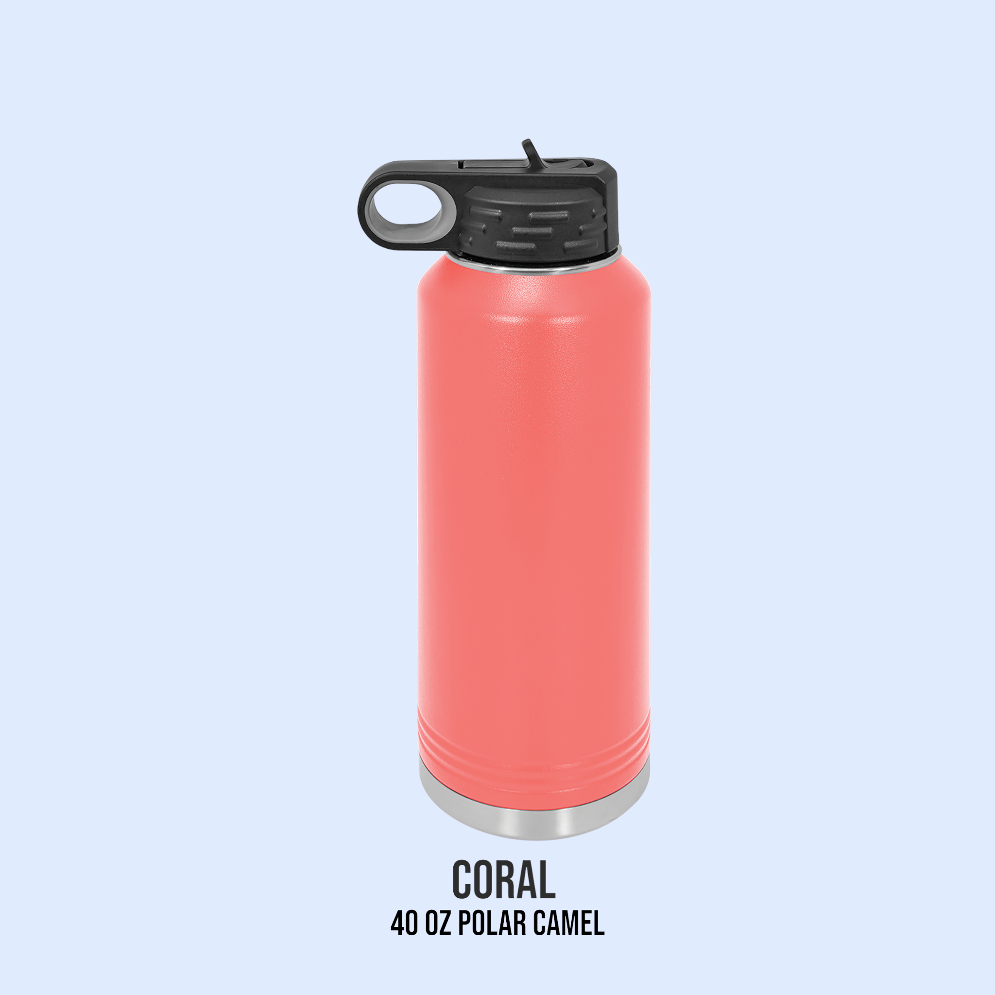 40 OZ Powder Coated Bottles
