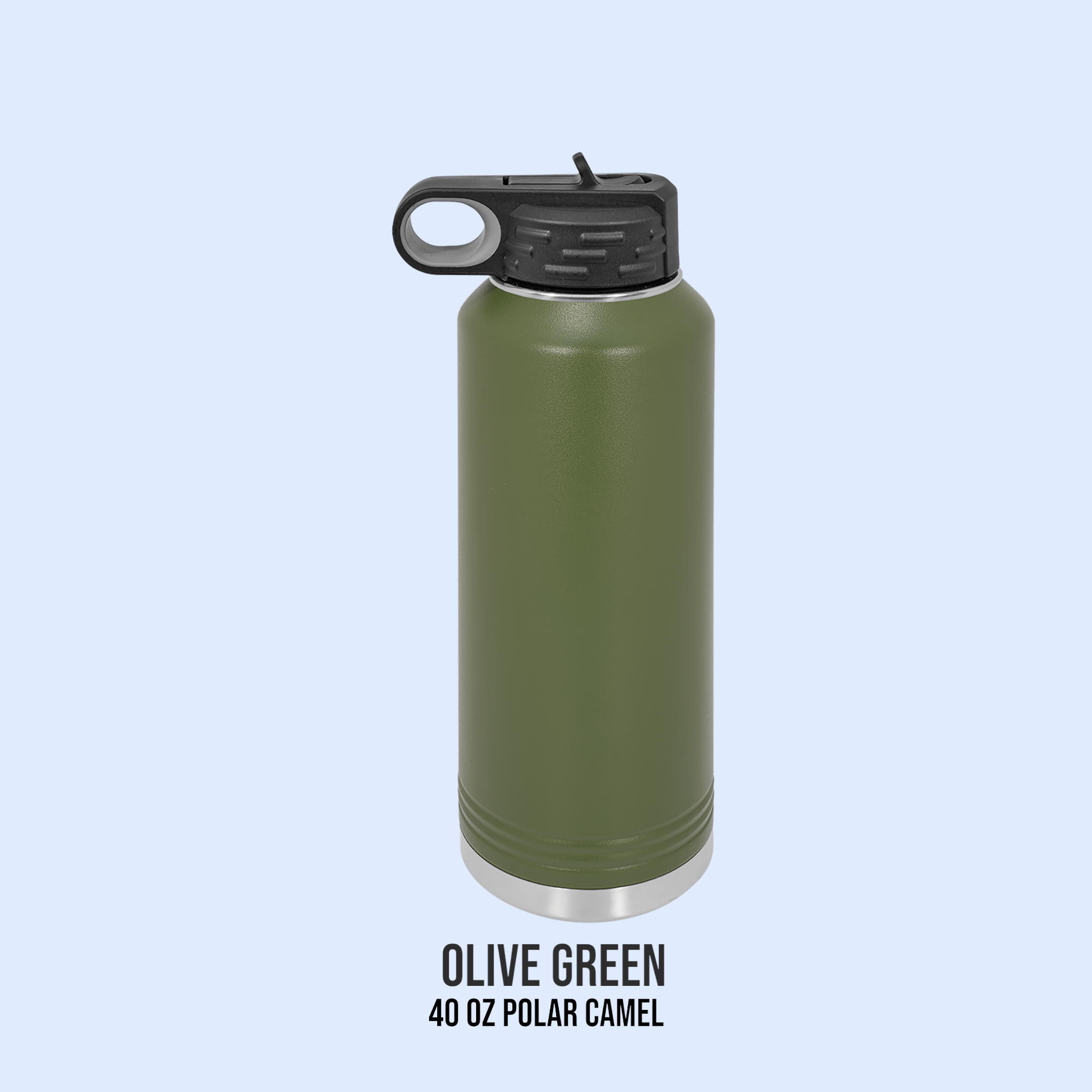 40 OZ Powder Coated Bottles