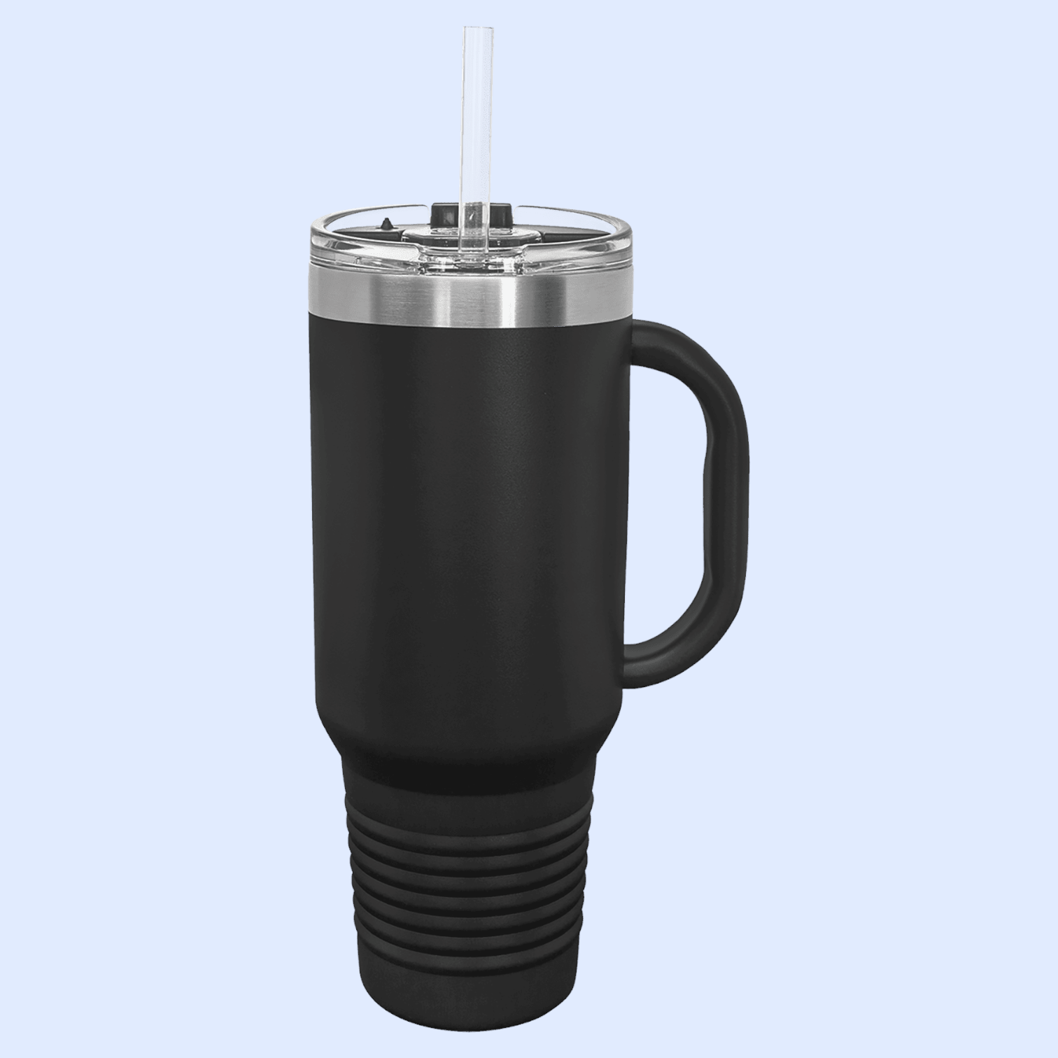 40 OZ POWDER COATED TRAVEL MUG