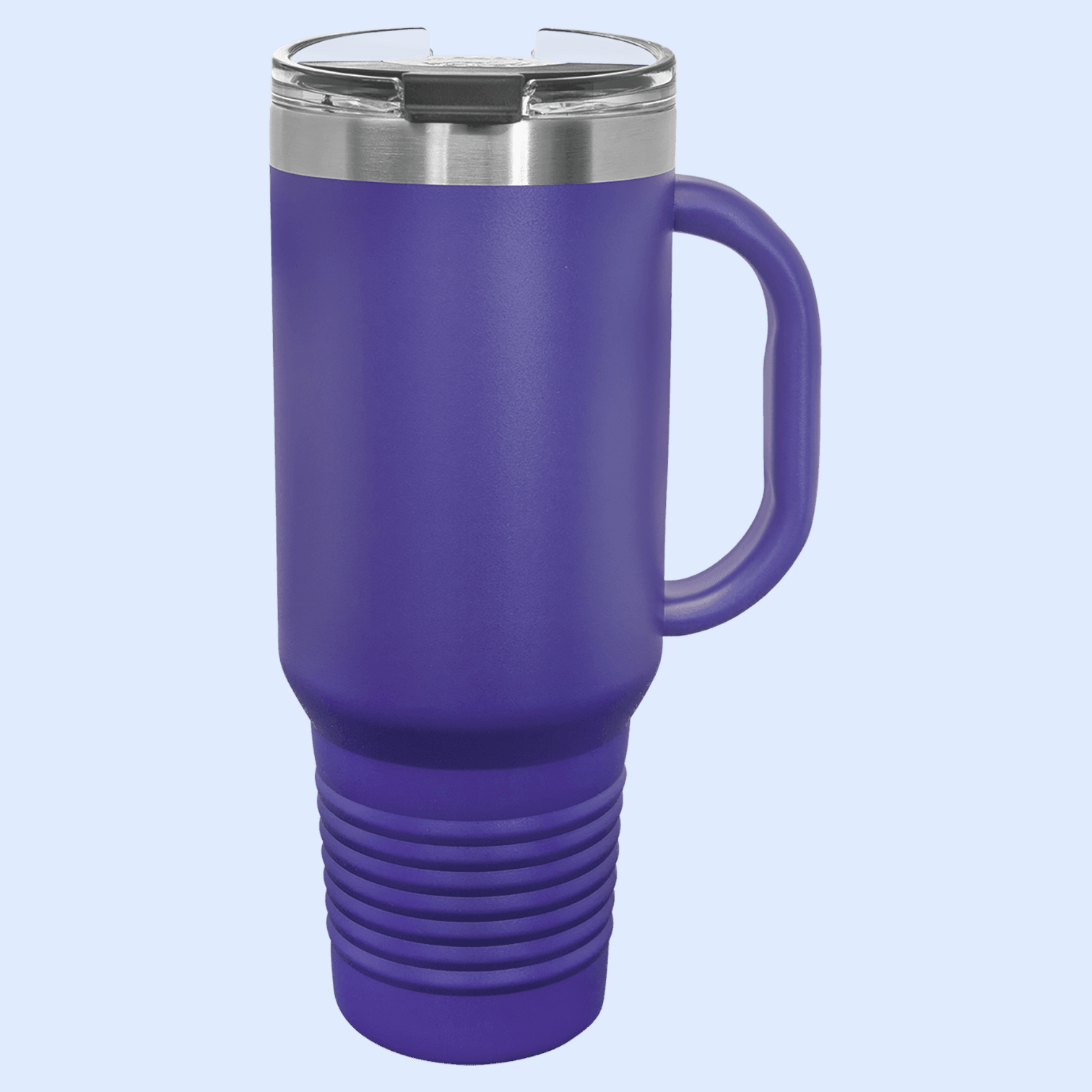 40 OZ POWDER COATED TRAVEL MUG