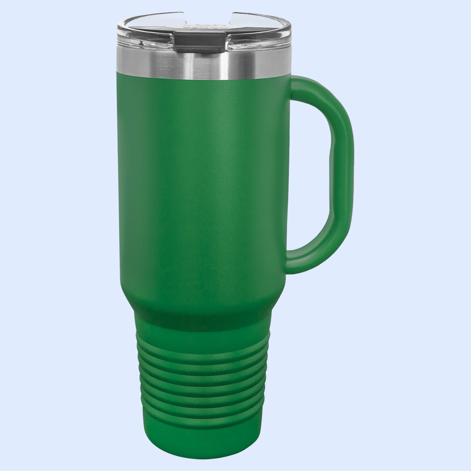40 OZ POWDER COATED TRAVEL MUG