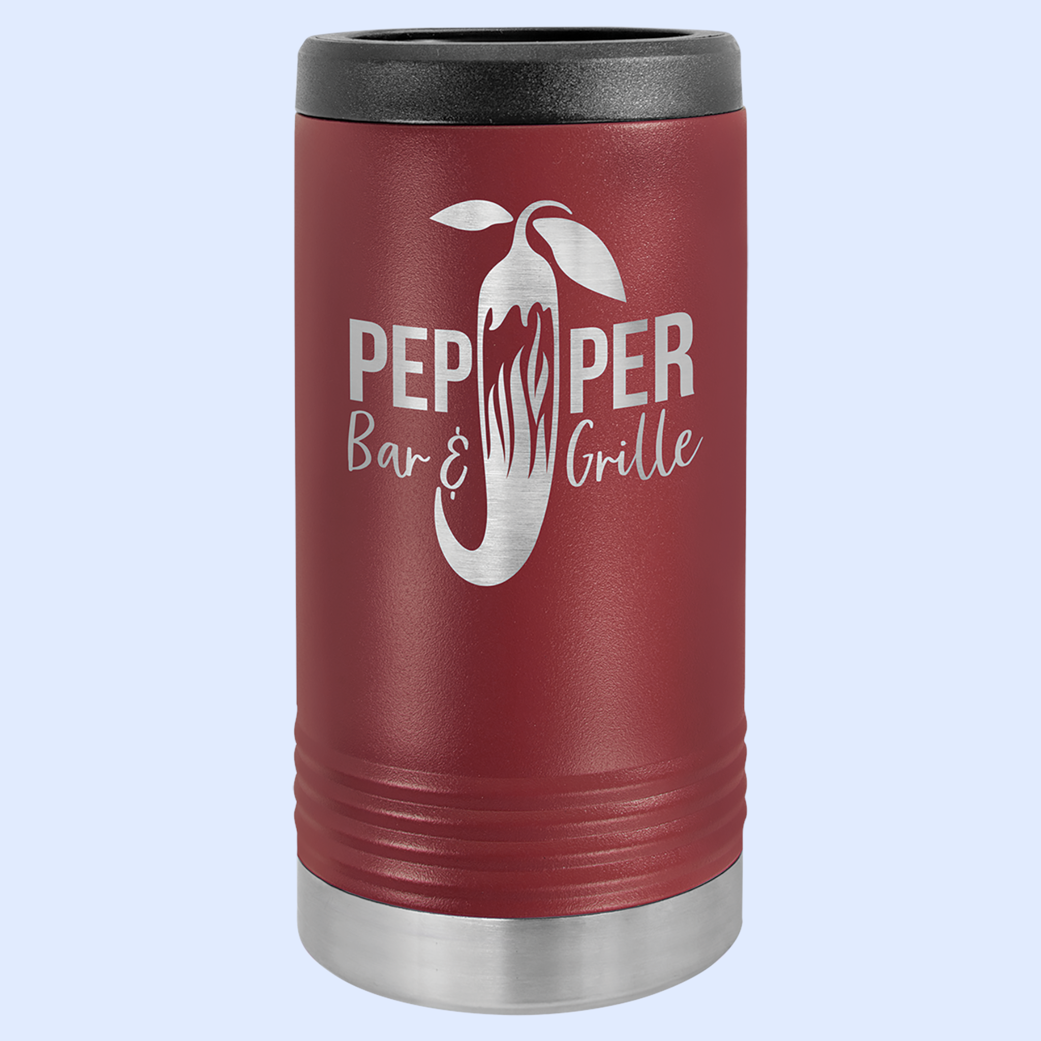 POWDER COATED SLIM BEVERAGE HOLDERS